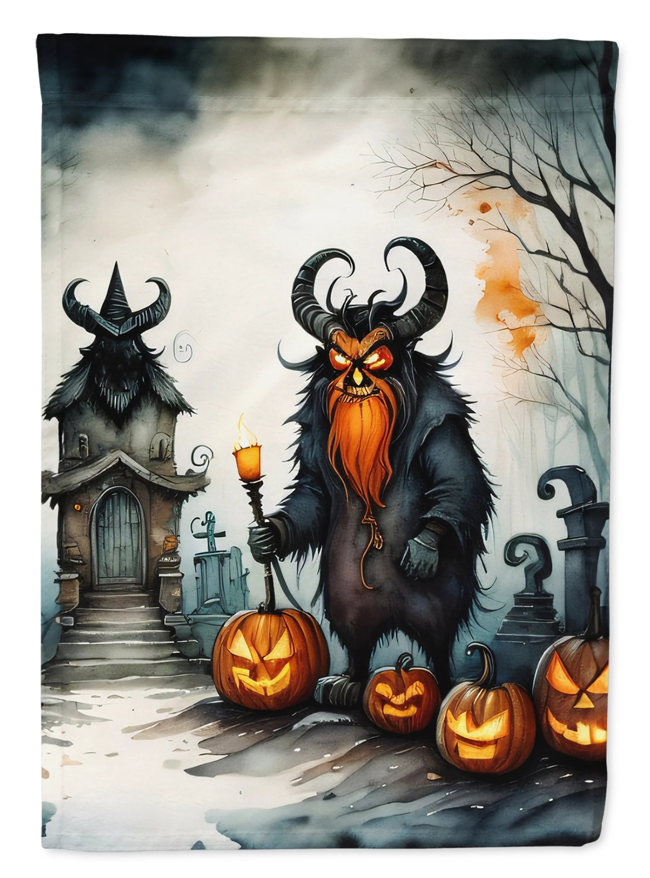 More Spooky Halloween Decorative Flag - Pack Of: 1 | Collection name: More spooky halloween