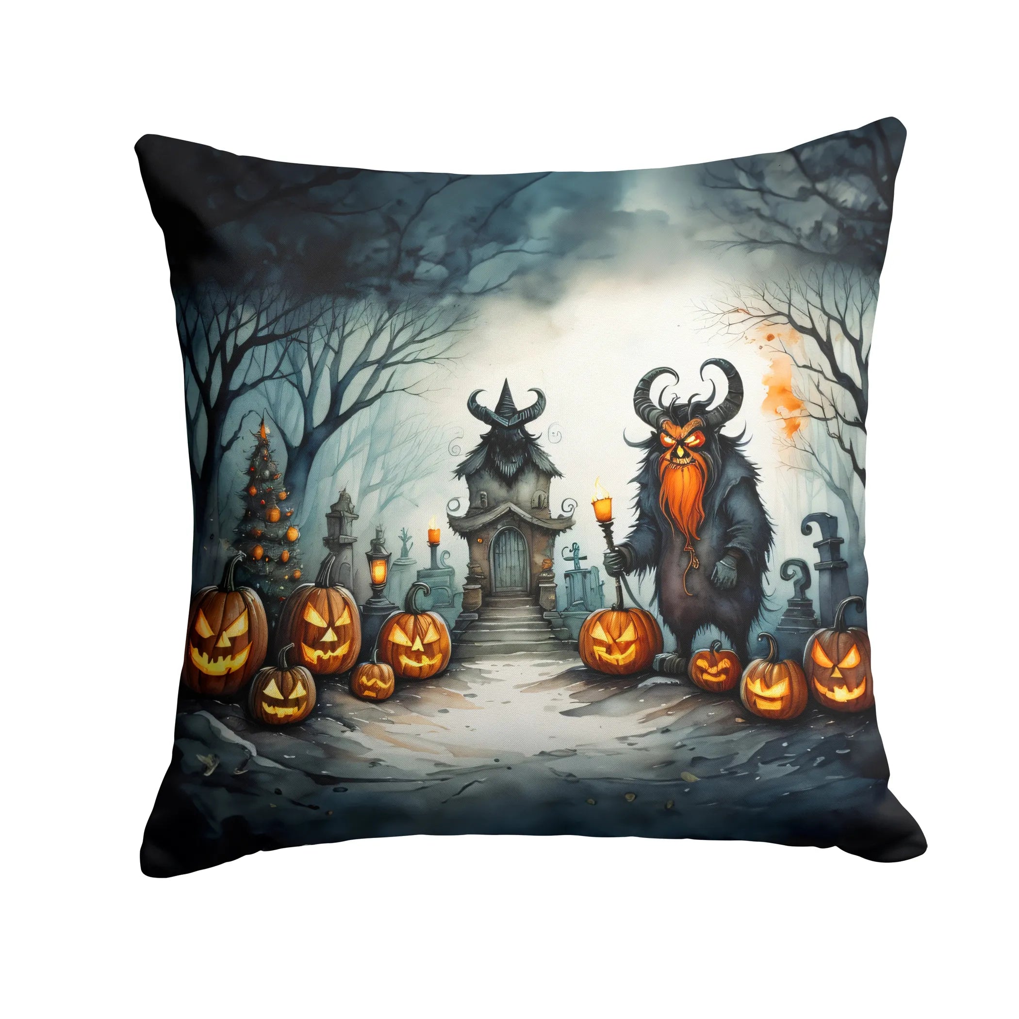 More Spooky Halloween Throw Pillow - Pack Of: 1 | Collection name: More spooky halloween