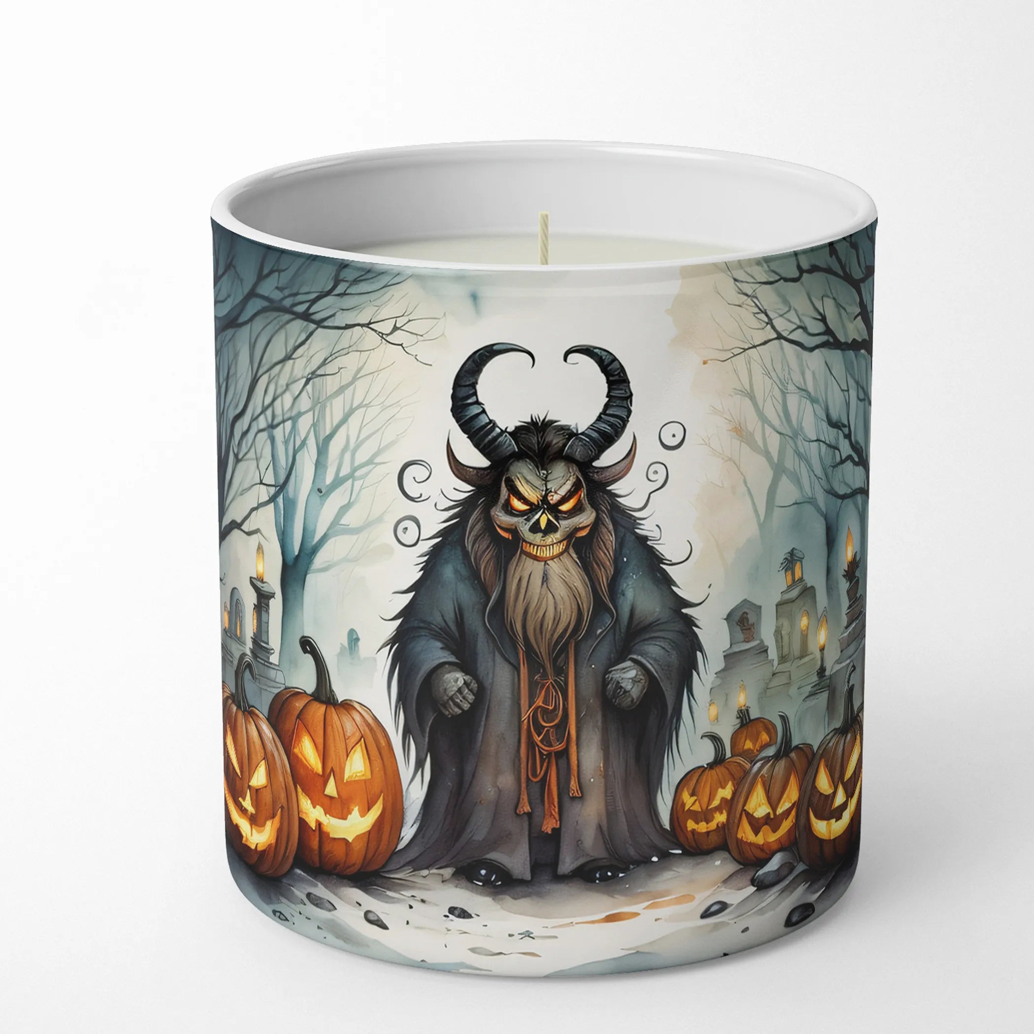 More Spooky Halloween Decorative Soy Candle - Size: 10 OZ | Pack Of: 1 | Collection name: More spooky halloween