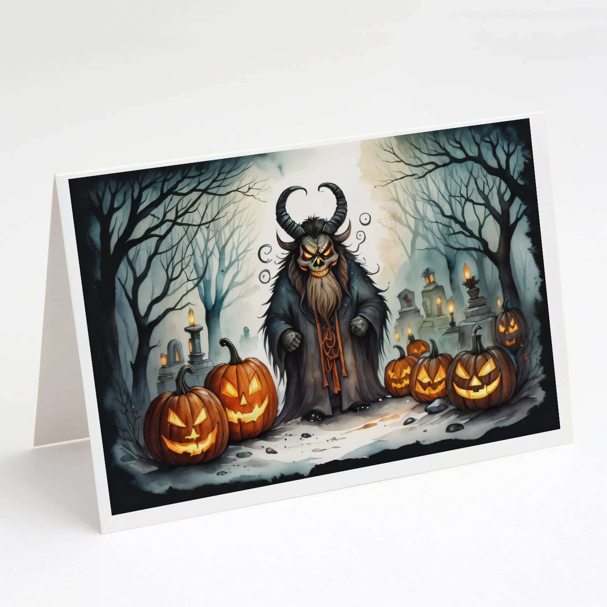 More Spooky Halloween Greeting Cards  - Size: 5X7 | Pack Of: 8 | Collection name: More spooky halloween