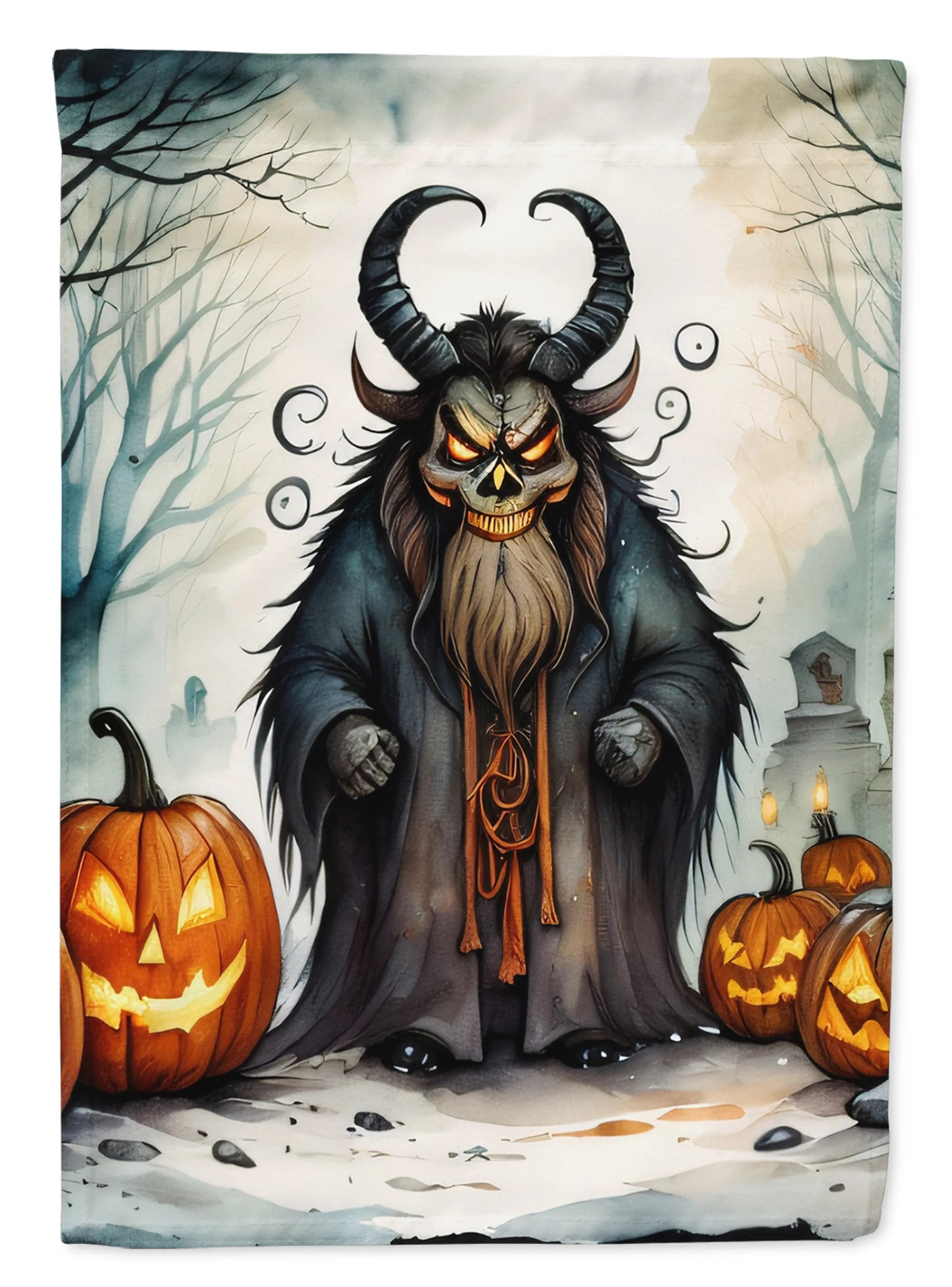 More Spooky Halloween Decorative Flag - Pack Of: 1 | Collection name: More spooky halloween