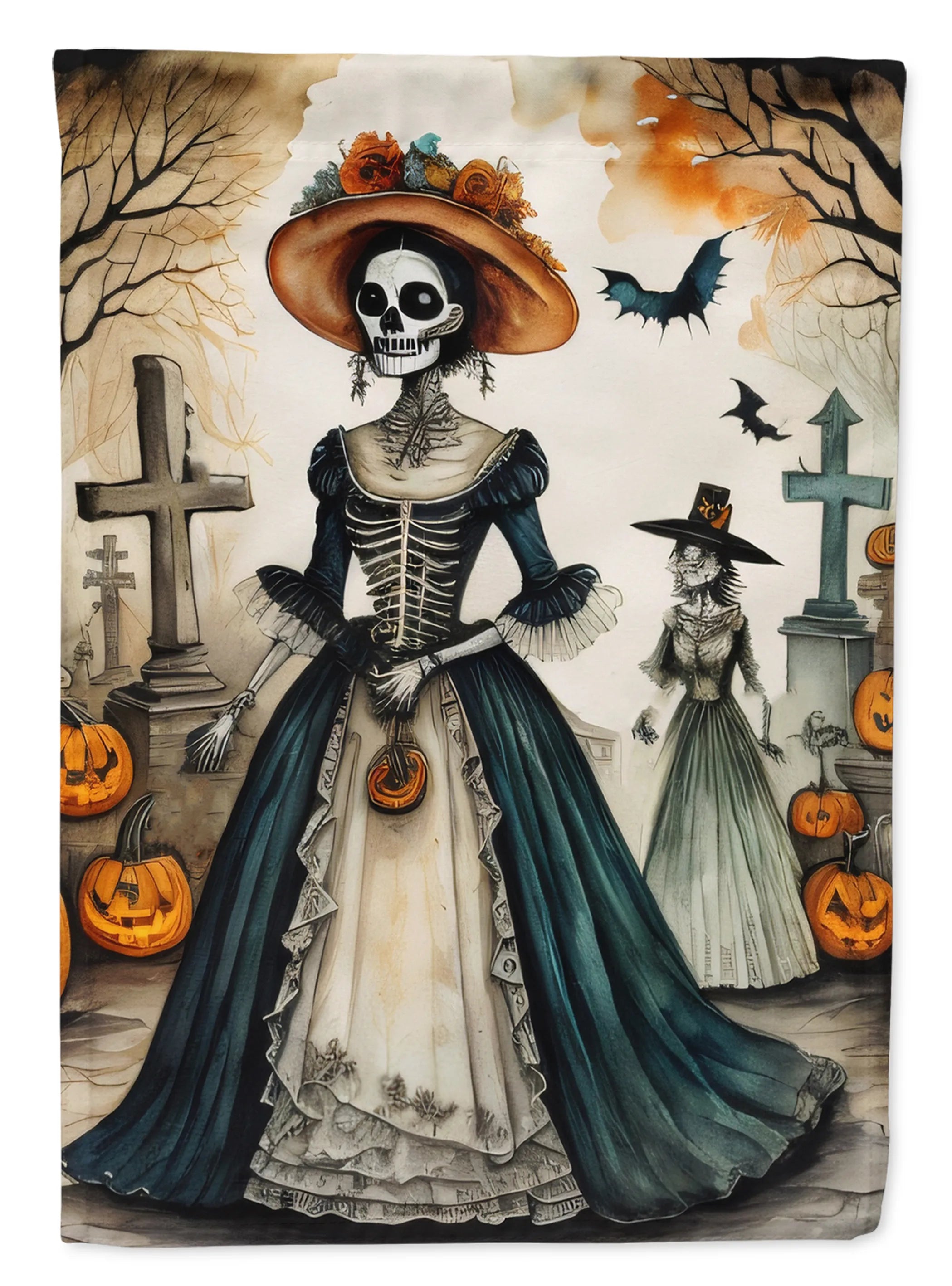 More Spooky Halloween Decorative Flag - Pack Of: 1 | Collection name: More spooky halloween