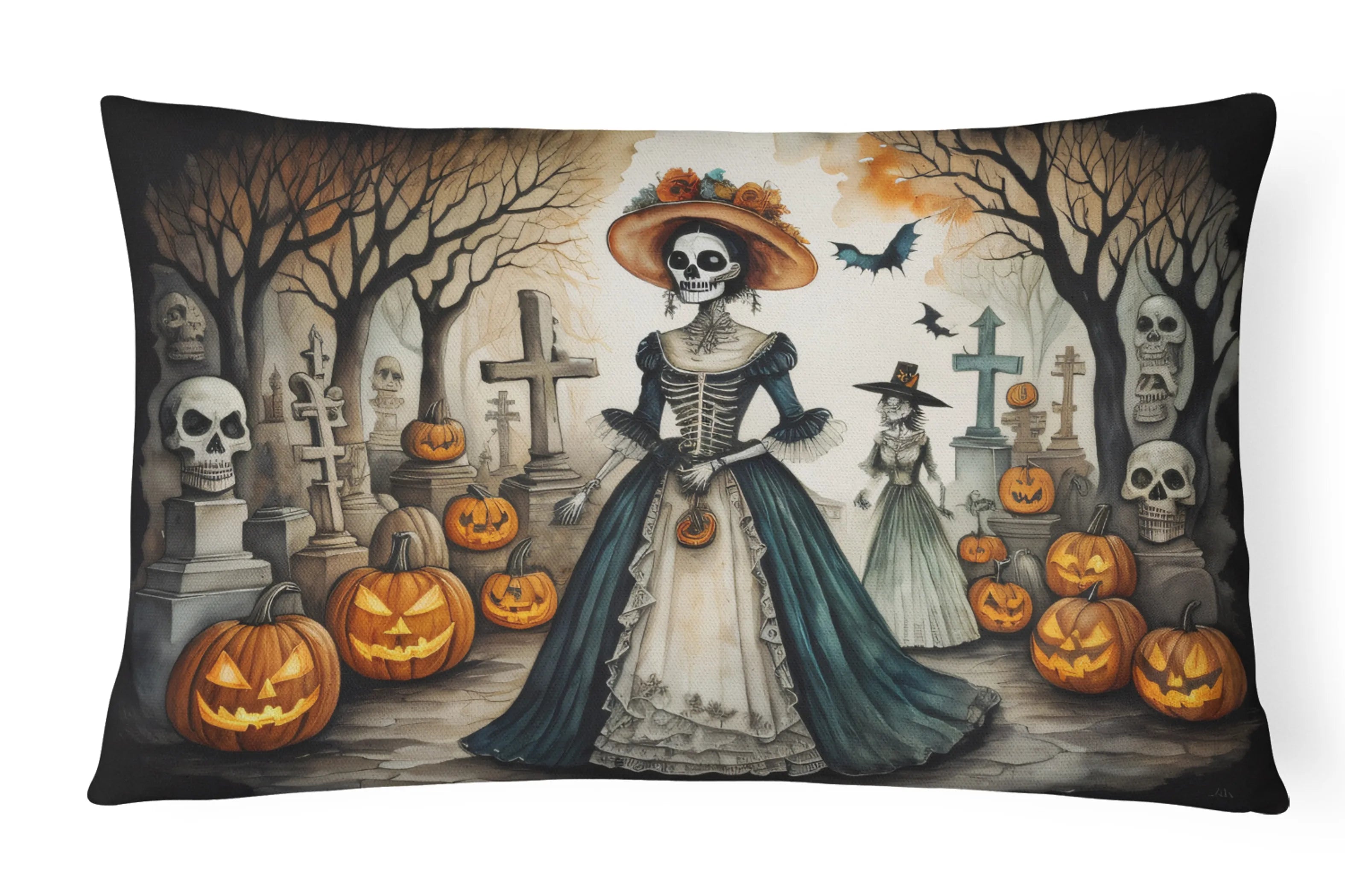More Spooky Halloween Throw Pillow - Pack Of: 1 | Collection name: More spooky halloween
