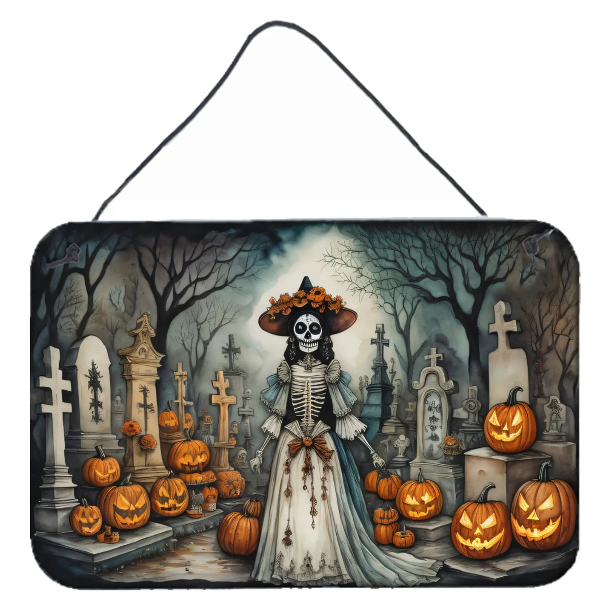 More Spooky Halloween Wall or Door Hanging Prints - Size: 8HX12W | Pack Of: 1 | Collection name: More spooky halloween