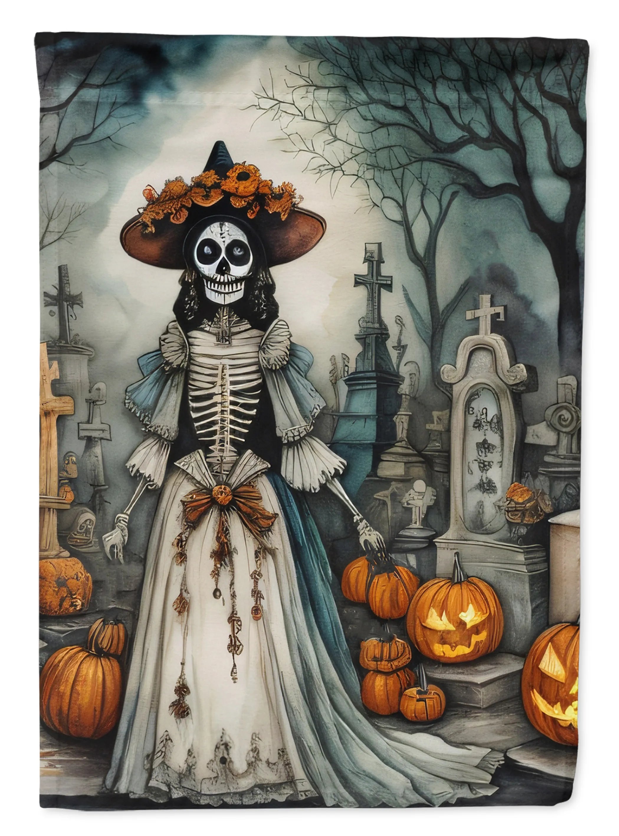 More Spooky Halloween Decorative Flag - Pack Of: 1 | Collection name: More spooky halloween