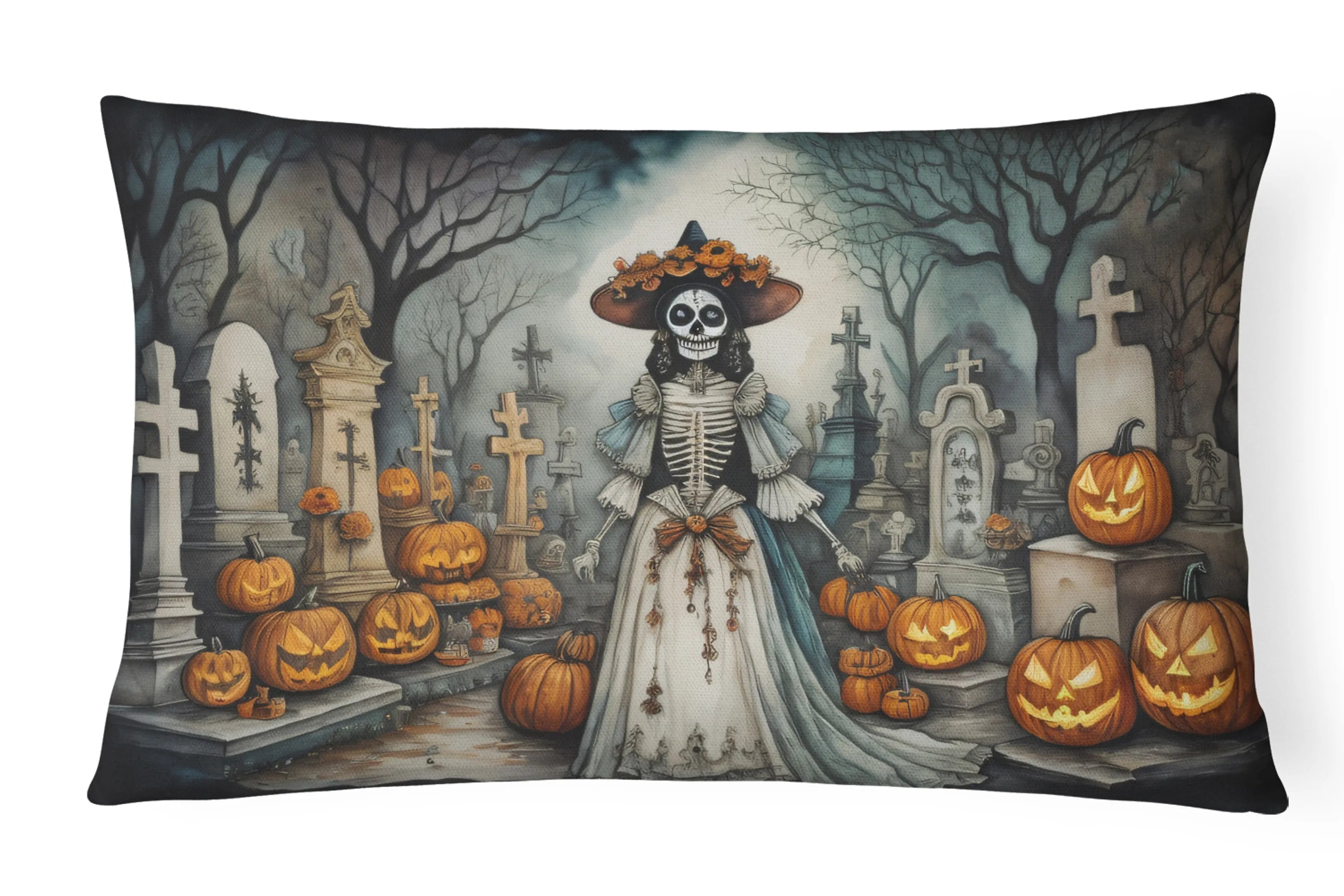 More Spooky Halloween Throw Pillow - Pack Of: 1 | Collection name: More spooky halloween