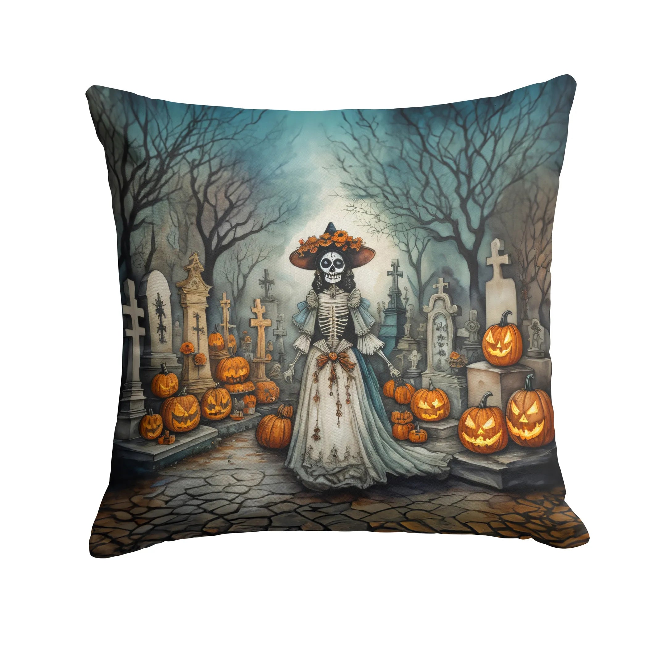 More Spooky Halloween Throw Pillow - Pack Of: 1 | Collection name: More spooky halloween