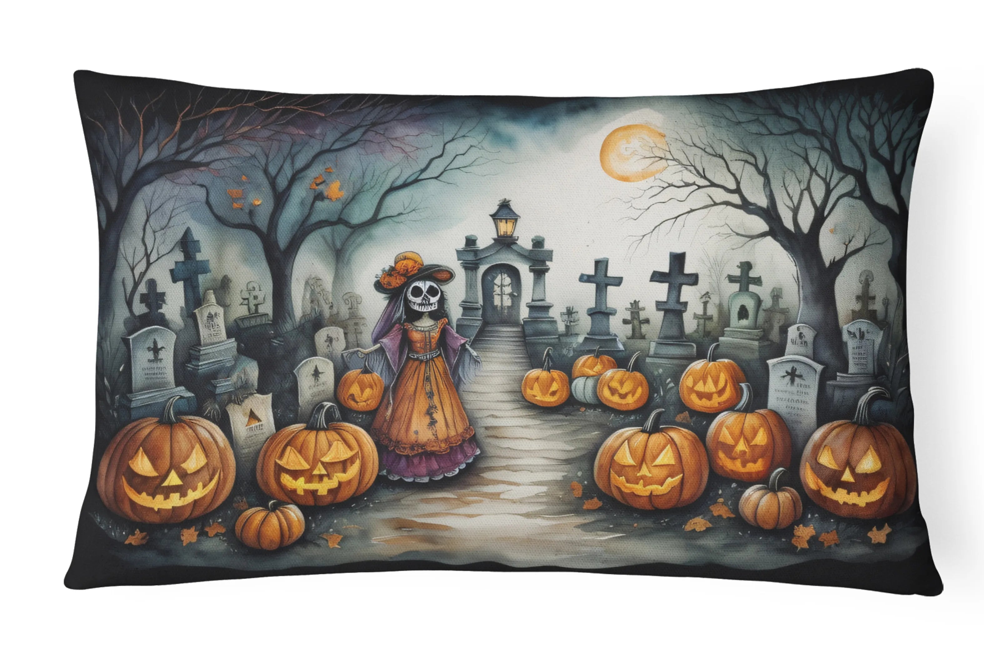 More Spooky Halloween Throw Pillow - Pack Of: 1 | Collection name: More spooky halloween