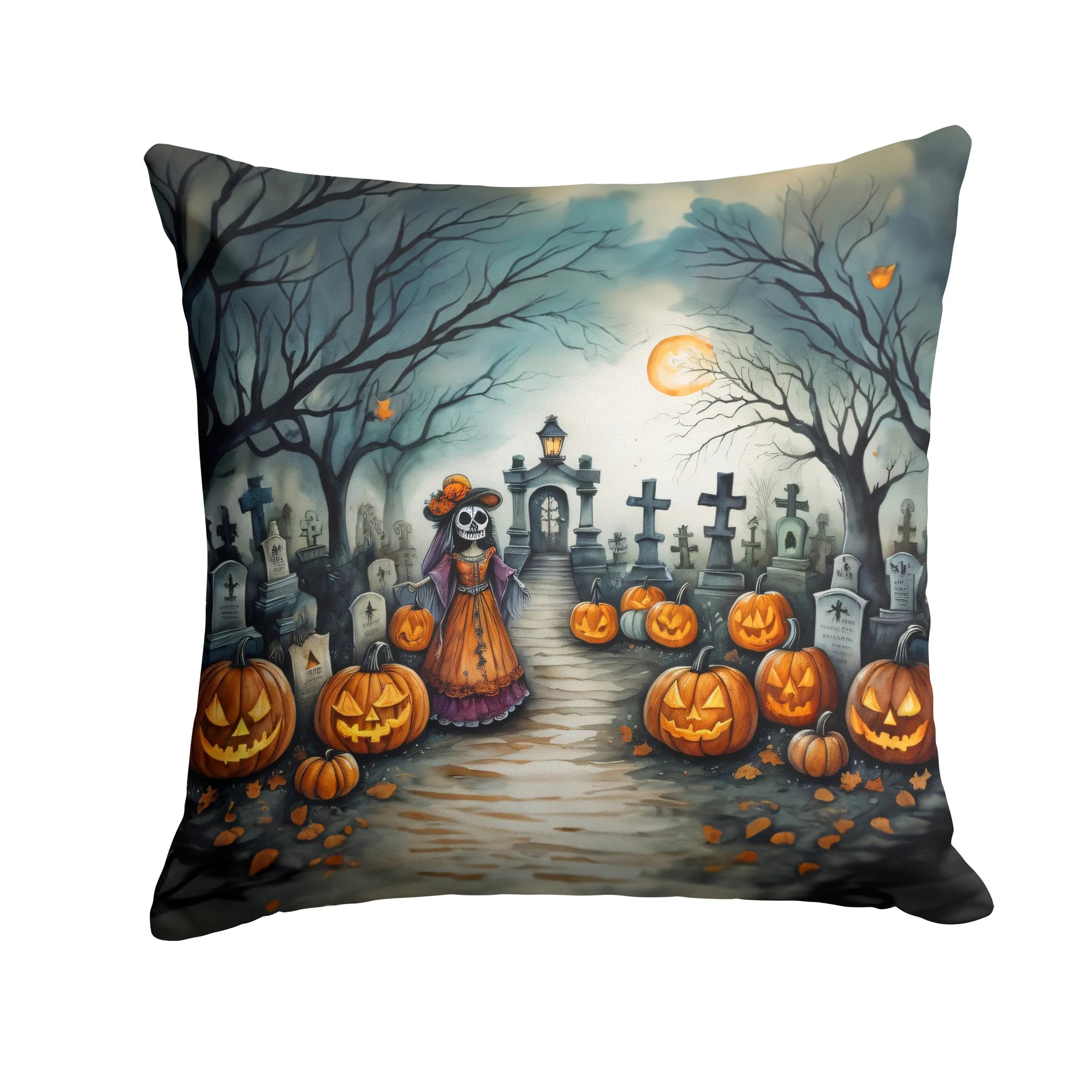 More Spooky Halloween Throw Pillow - Pack Of: 1 | Collection name: More spooky halloween