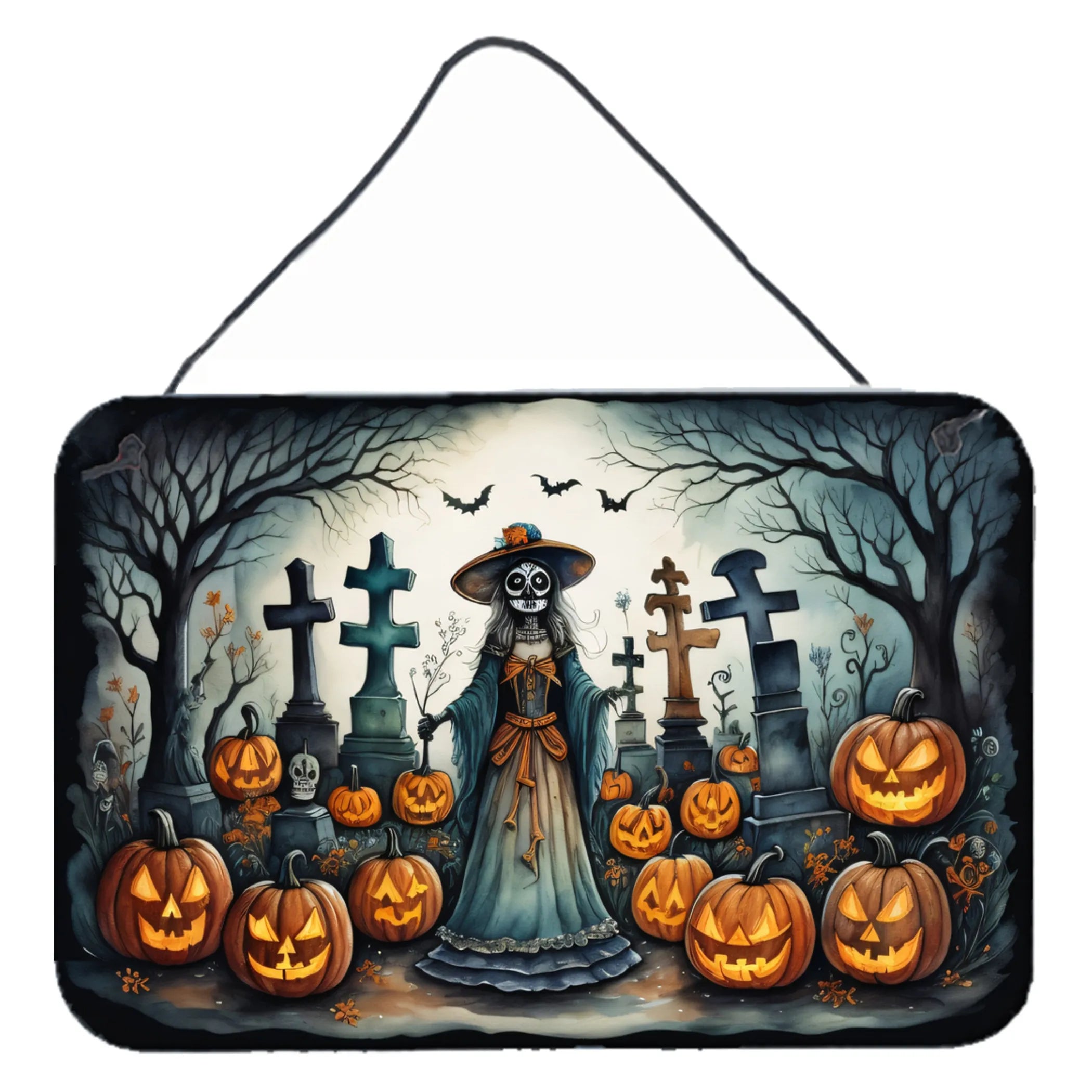More Spooky Halloween Wall or Door Hanging Prints - Size: 8HX12W | Pack Of: 1 | Collection name: More spooky halloween