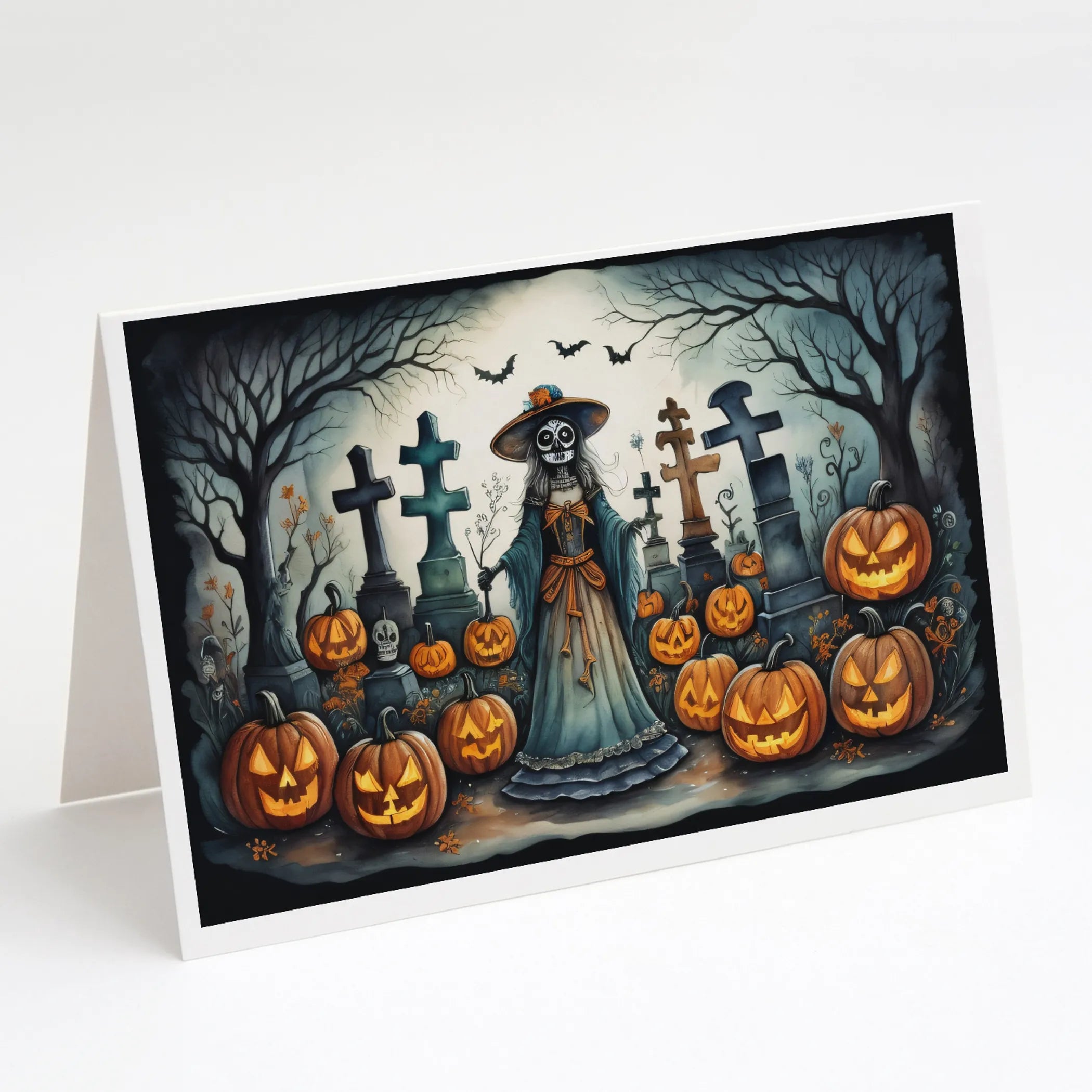 More Spooky Halloween Greeting Cards  - Size: 5X7 | Pack Of: 8 | Collection name: More spooky halloween