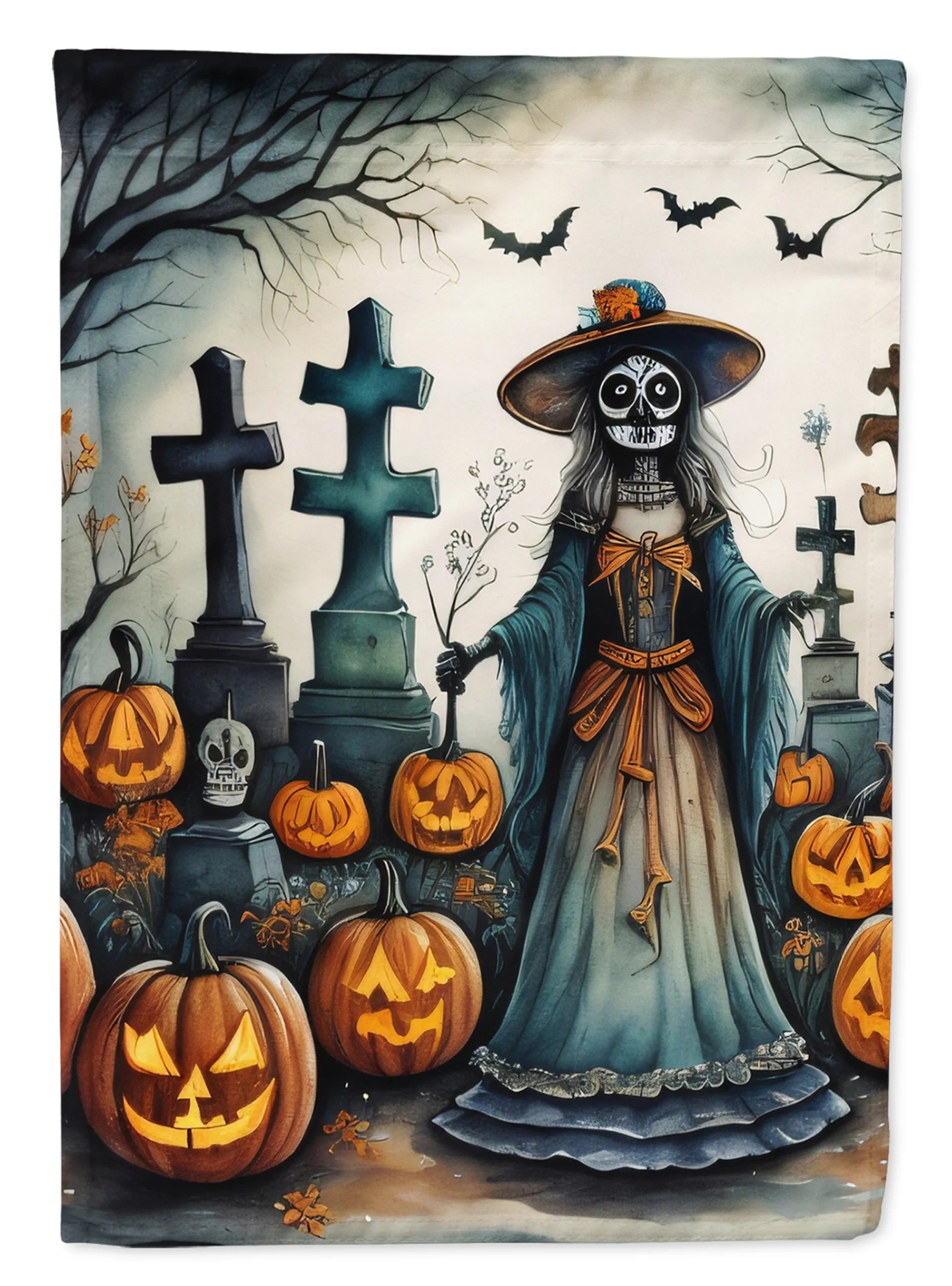More Spooky Halloween Decorative Flag - Pack Of: 1 | Collection name: More spooky halloween
