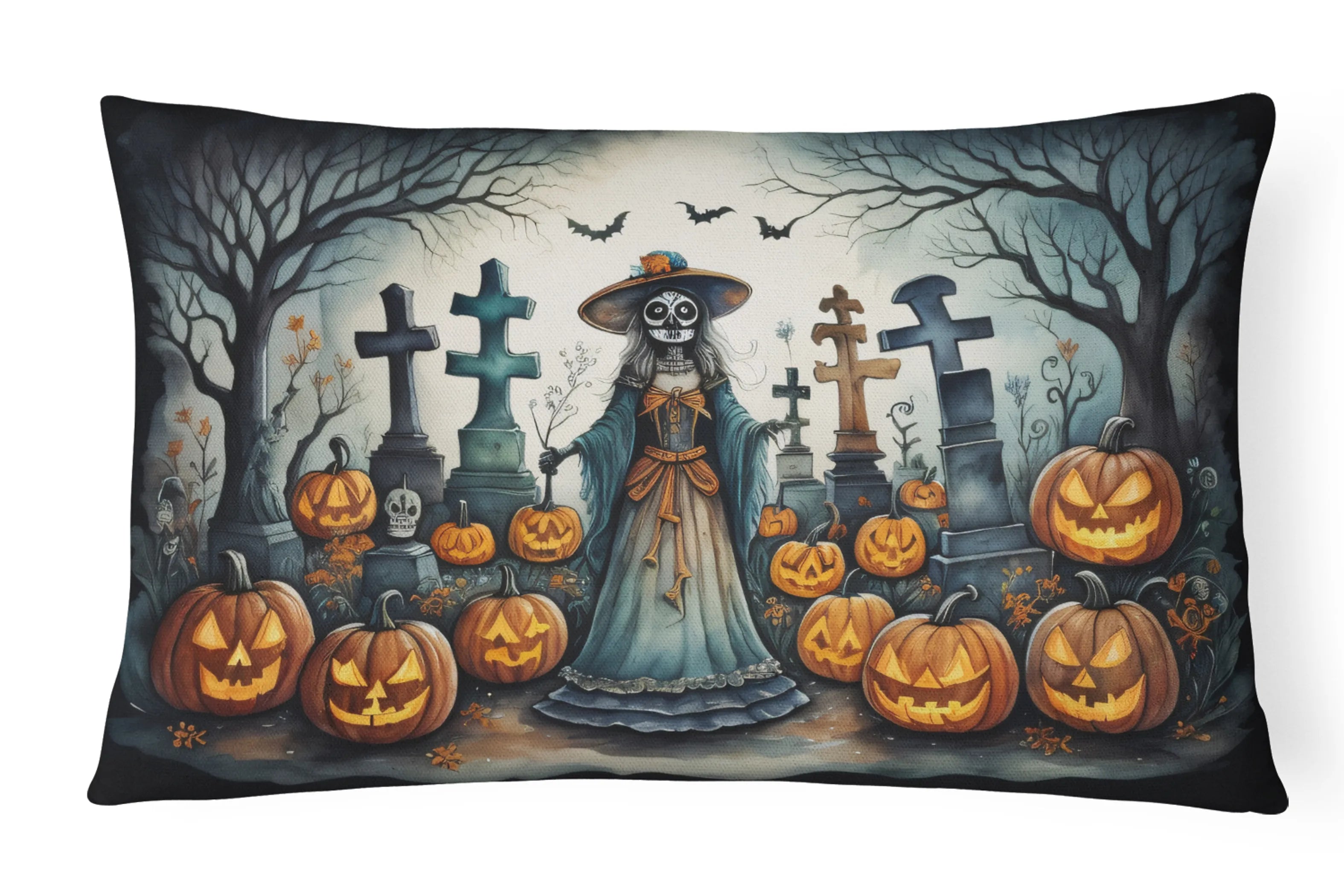 More Spooky Halloween Throw Pillow - Pack Of: 1 | Collection name: More spooky halloween