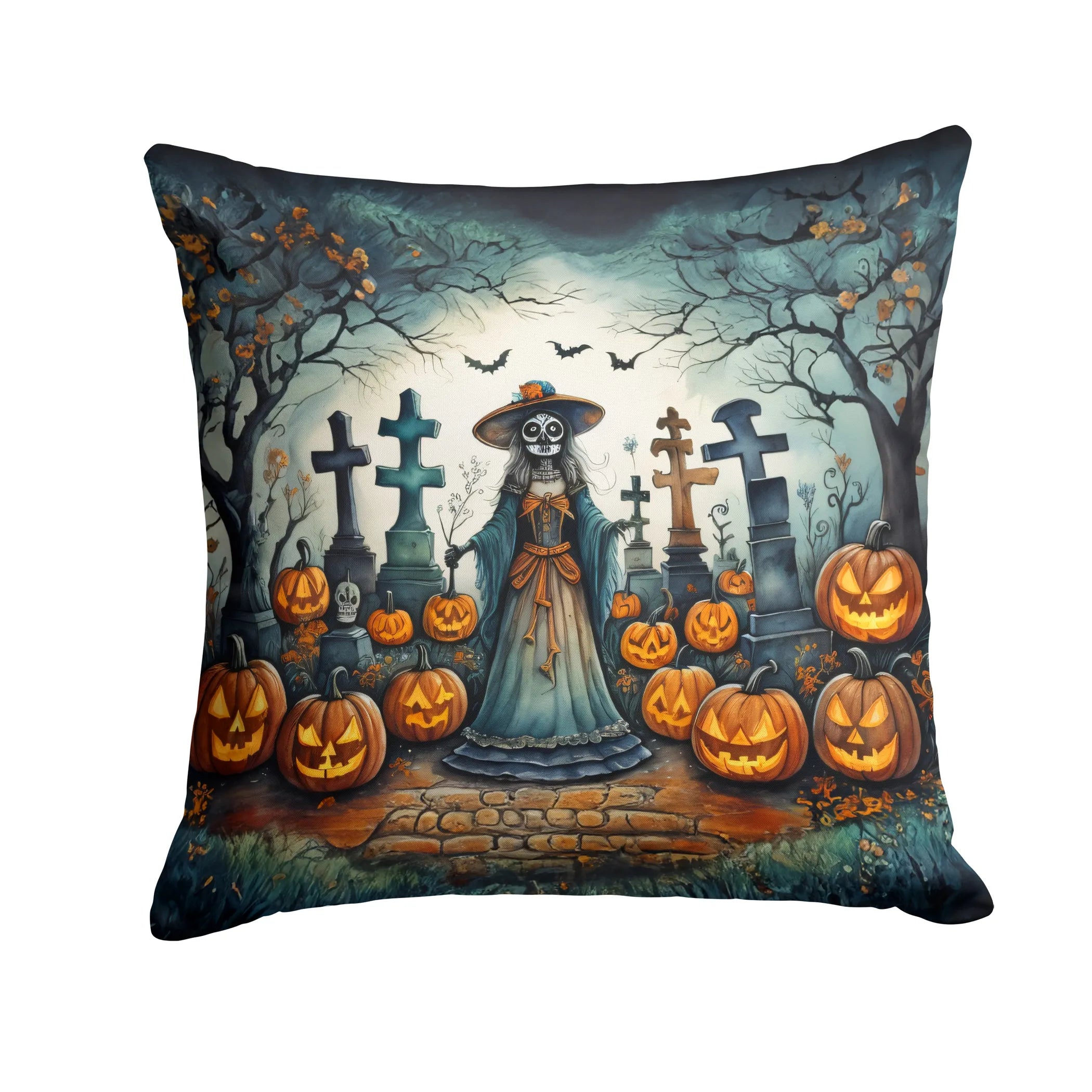 More Spooky Halloween Throw Pillow - Pack Of: 1 | Collection name: More spooky halloween