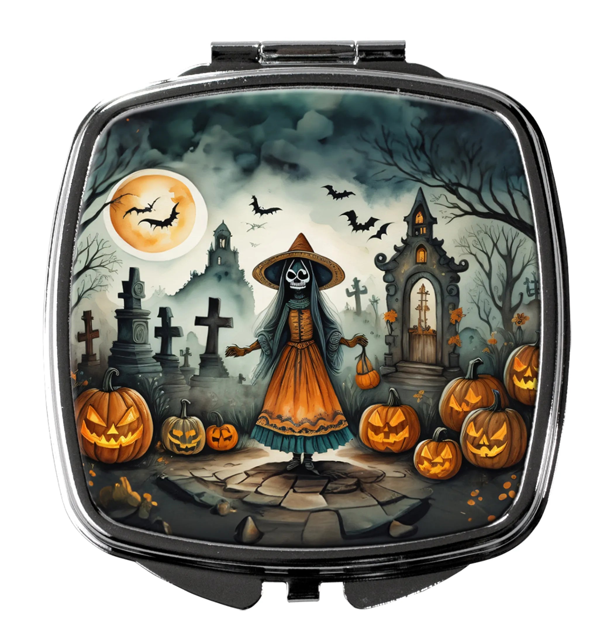 More Spooky Halloween Compact Mirror - Pack Of: 1 | Collection name: More spooky halloween