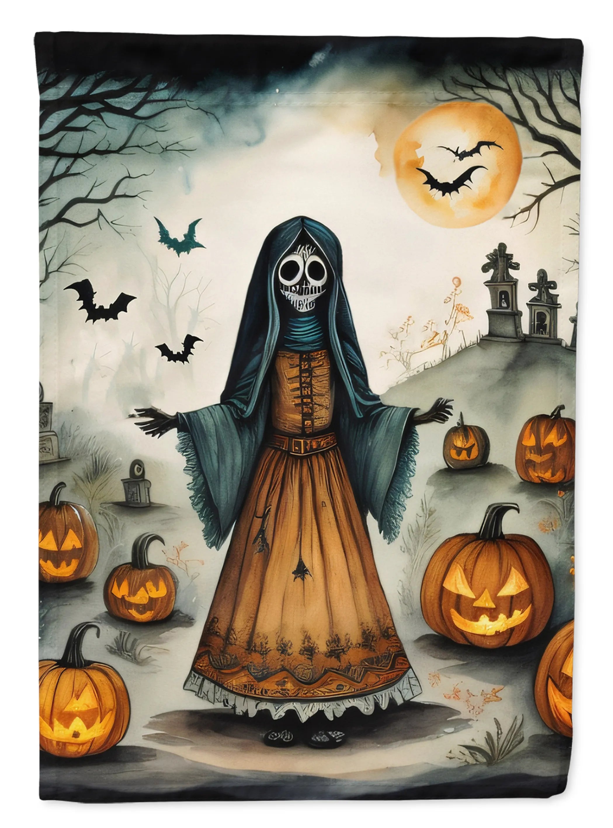 More Spooky Halloween Decorative Flag - Pack Of: 1 | Collection name: More spooky halloween