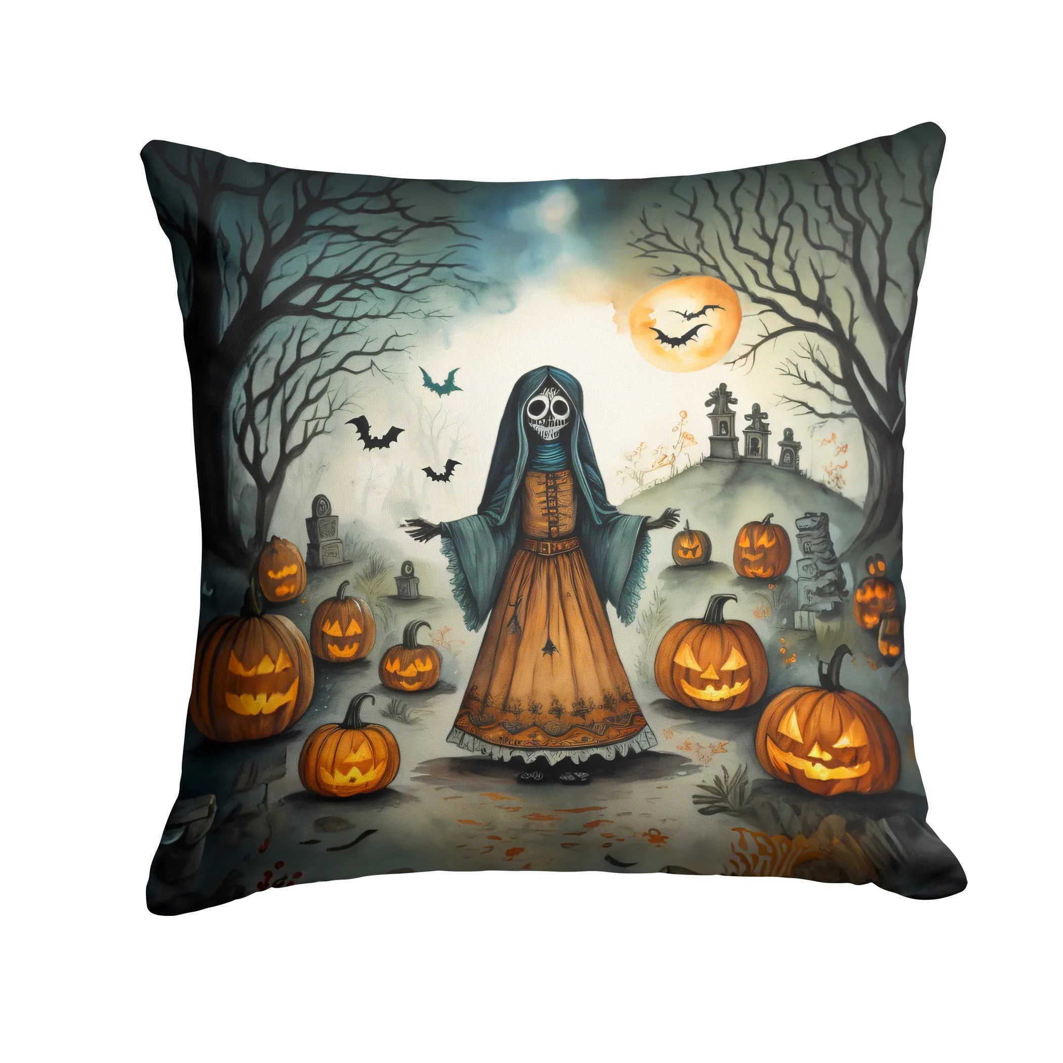 More Spooky Halloween Throw Pillow - Pack Of: 1 | Collection name: More spooky halloween
