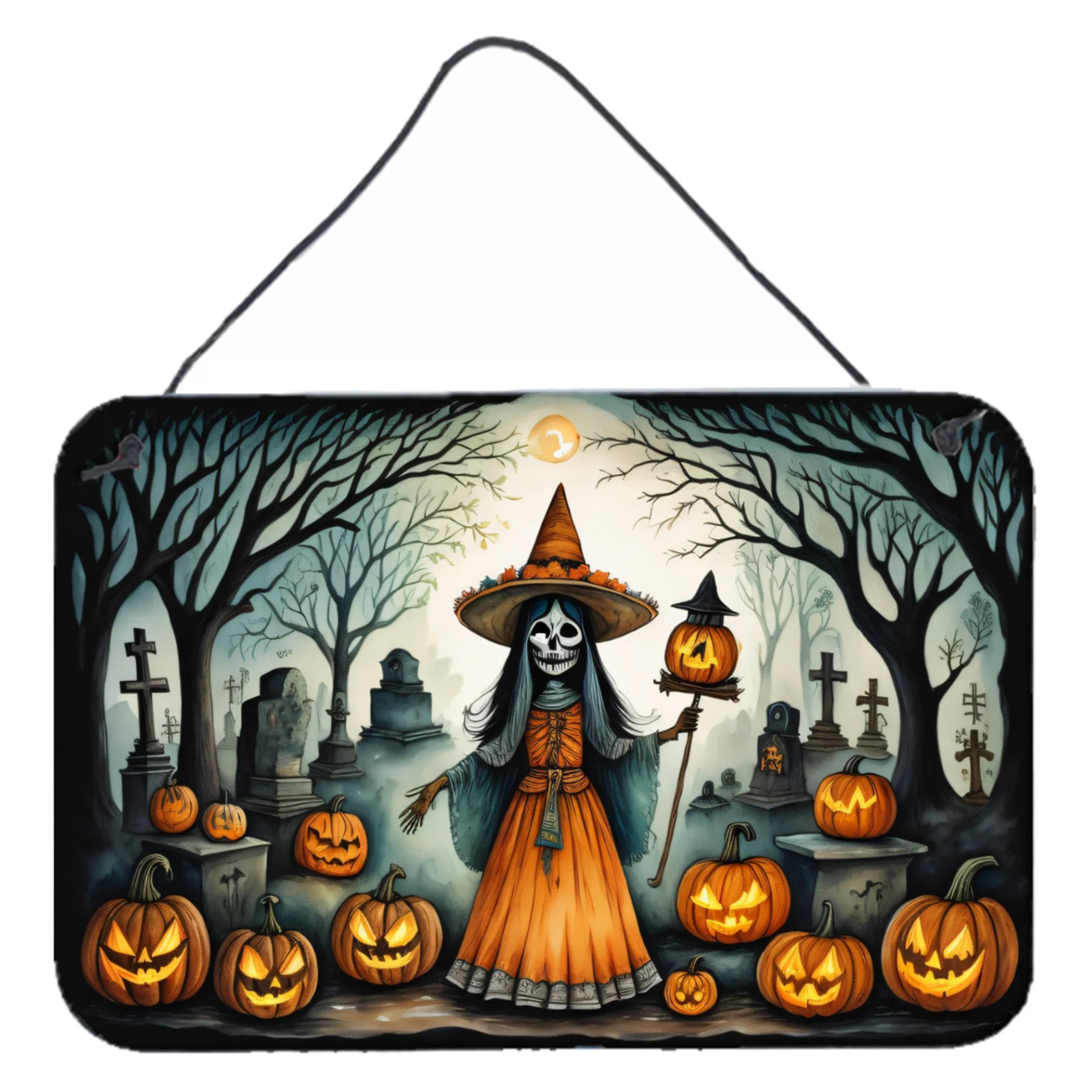 More Spooky Halloween Wall or Door Hanging Prints - Size: 8HX12W | Pack Of: 1 | Collection name: More spooky halloween