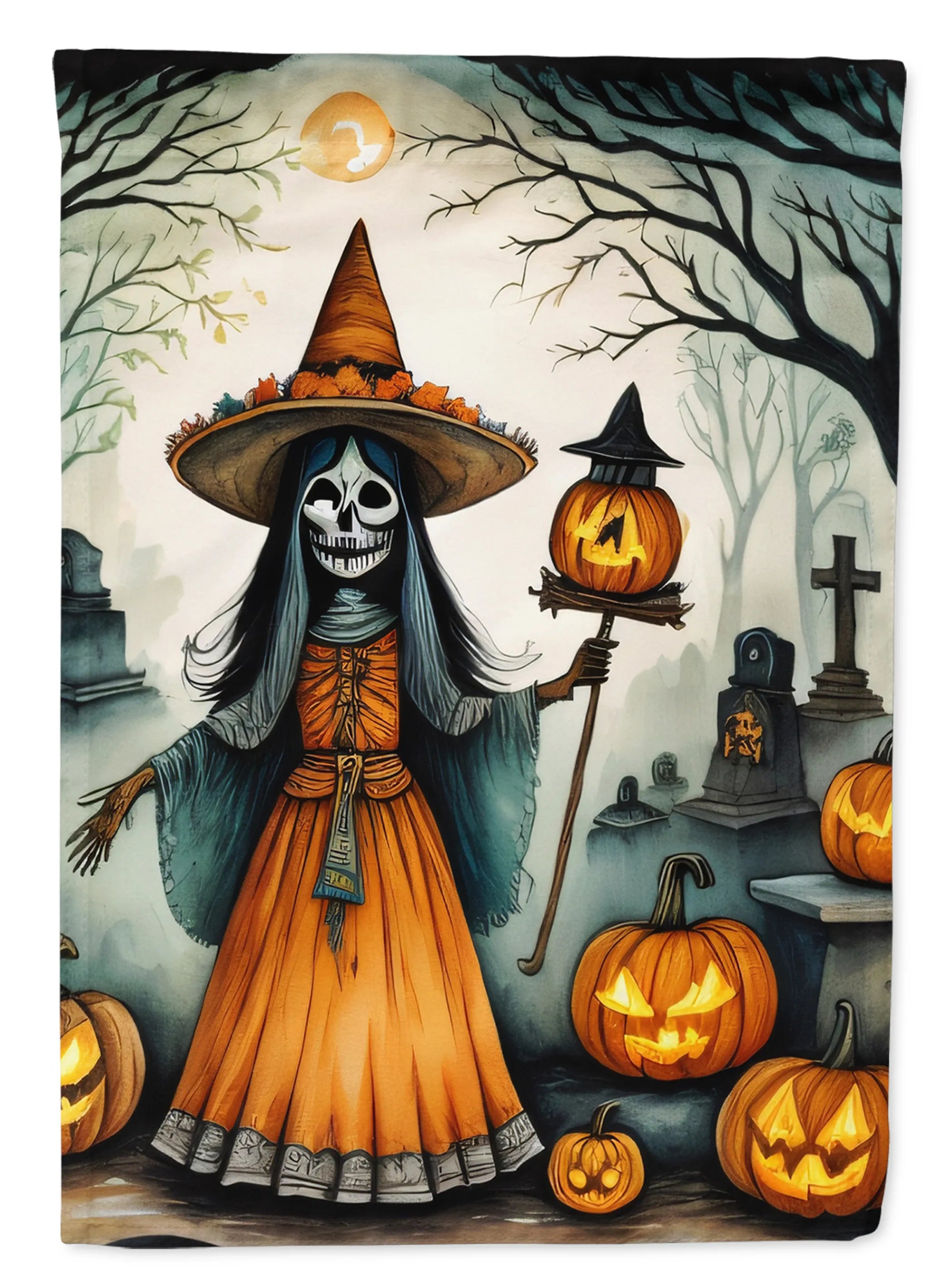 More Spooky Halloween Decorative Flag - Pack Of: 1 | Collection name: More spooky halloween
