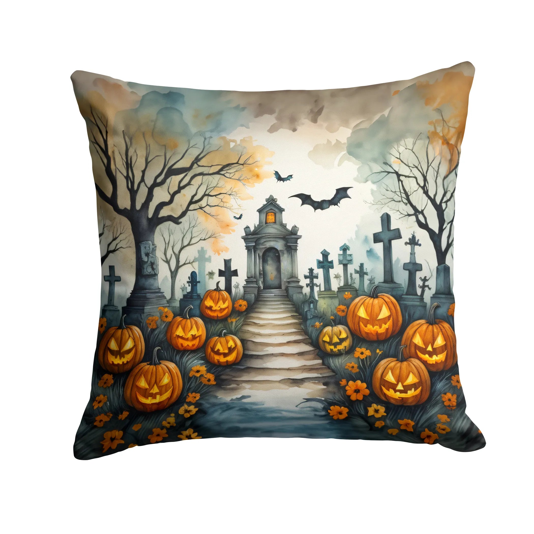 More Spooky Halloween Throw Pillow - Pack Of: 1 | Collection name: More spooky halloween