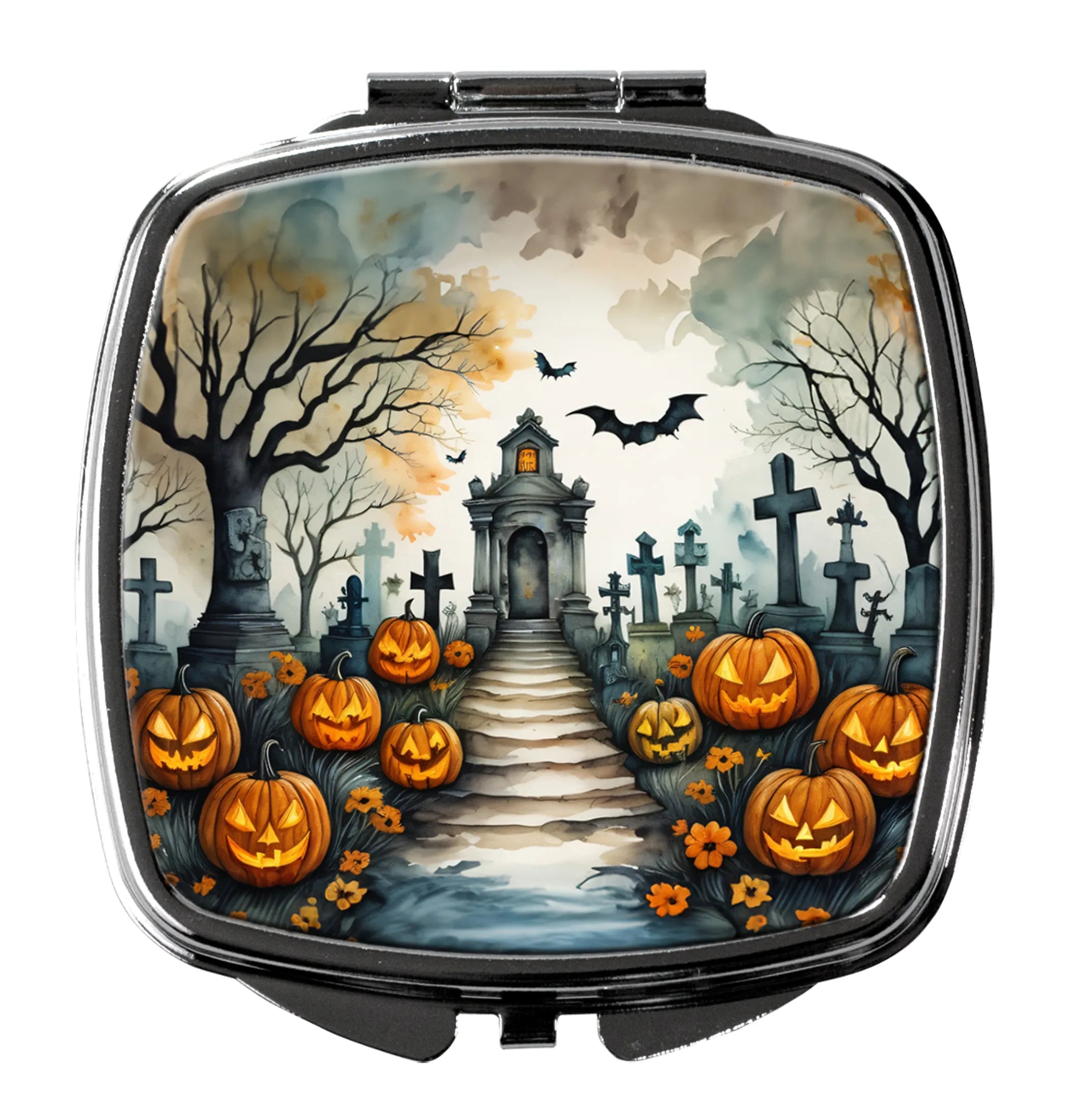 More Spooky Halloween Compact Mirror - Pack Of: 1 | Collection name: More spooky halloween