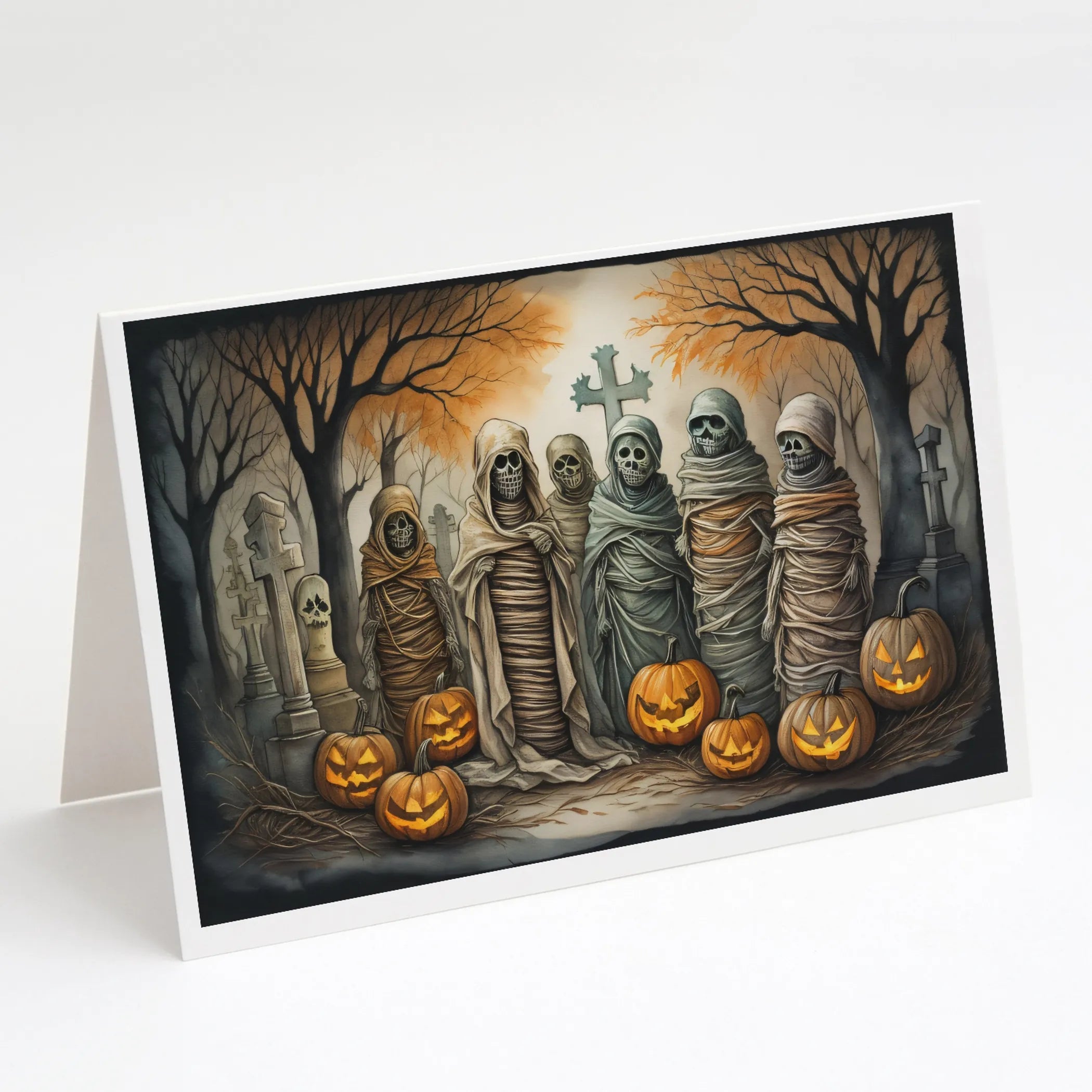 More Spooky Halloween Greeting Cards  - Size: 5X7 | Pack Of: 8 | Collection name: More spooky halloween