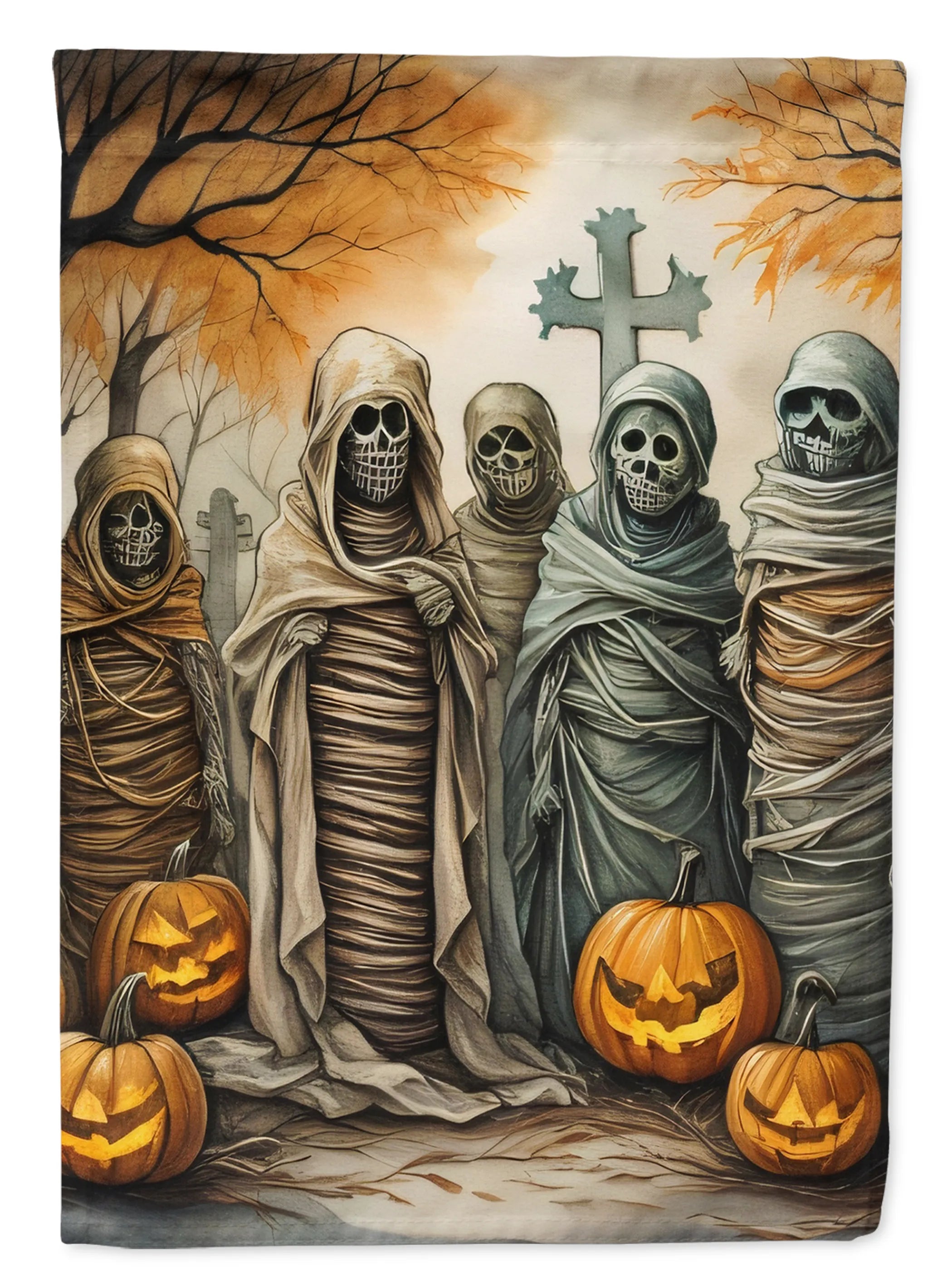 More Spooky Halloween Decorative Flag - Pack Of: 1 | Collection name: More spooky halloween