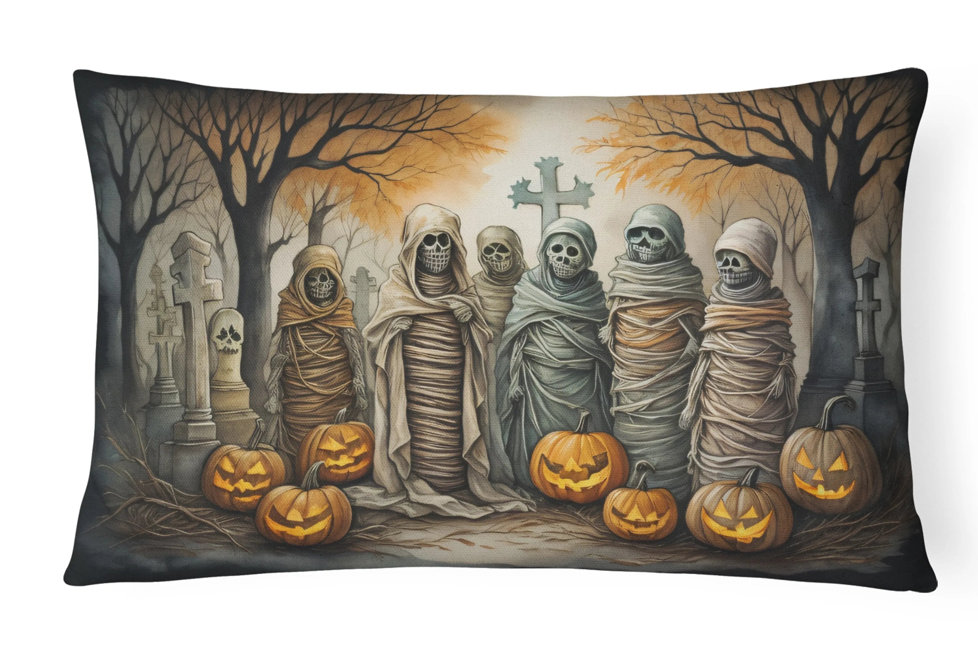 More Spooky Halloween Throw Pillow - Pack Of: 1 | Collection name: More spooky halloween