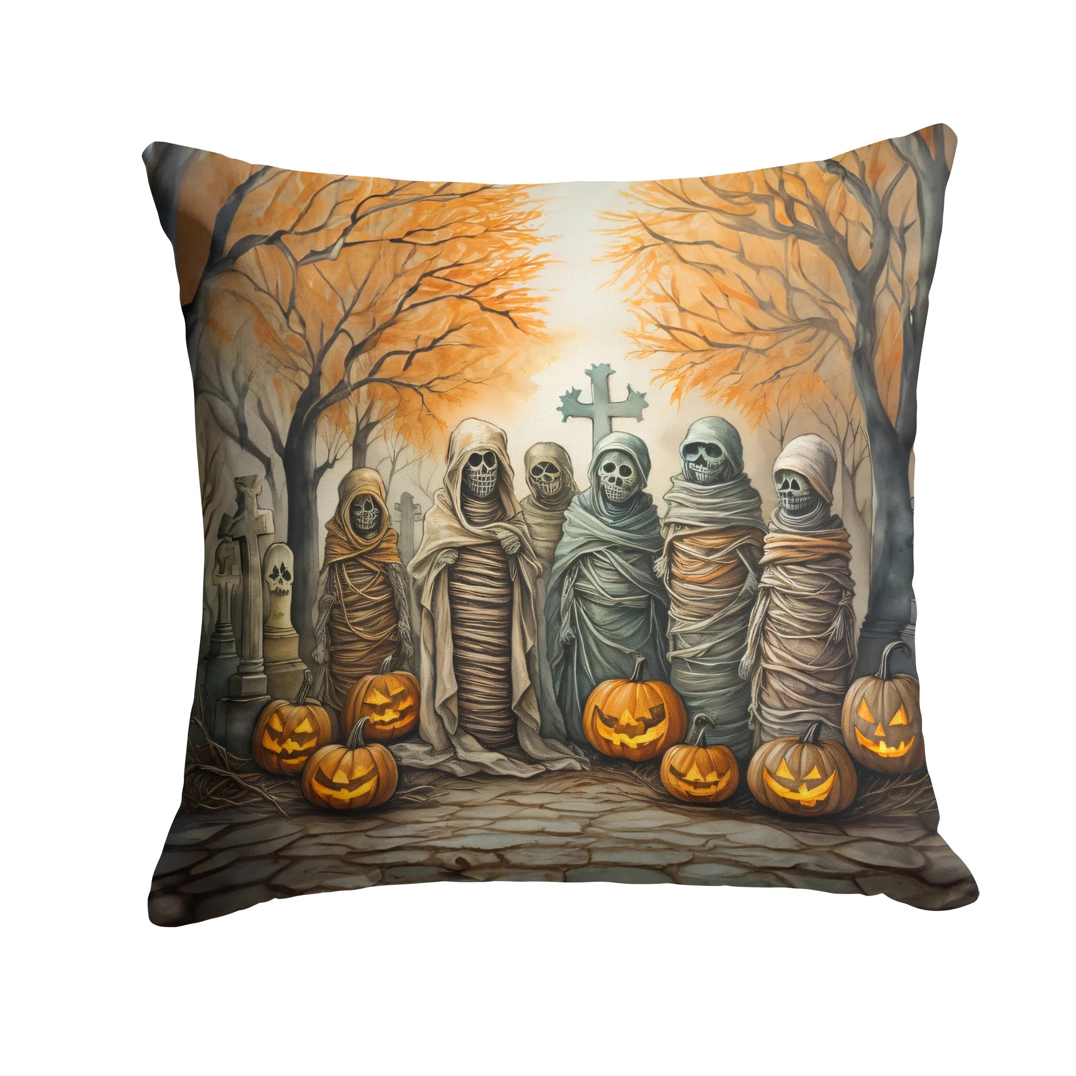 More Spooky Halloween Throw Pillow - Pack Of: 1 | Collection name: More spooky halloween