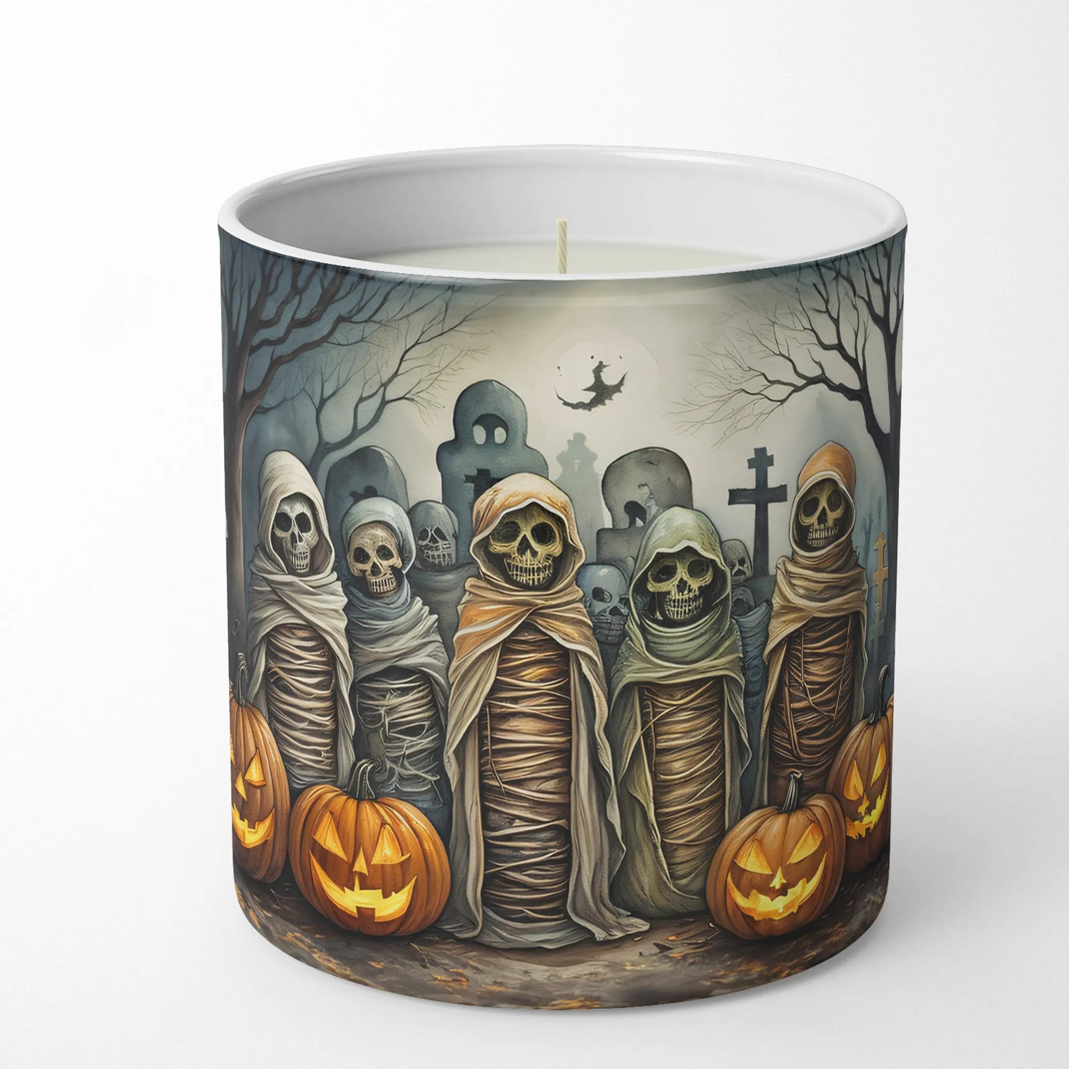 More Spooky Halloween Decorative Soy Candle - Size: 10 OZ | Pack Of: 1 | Collection name: More spooky halloween