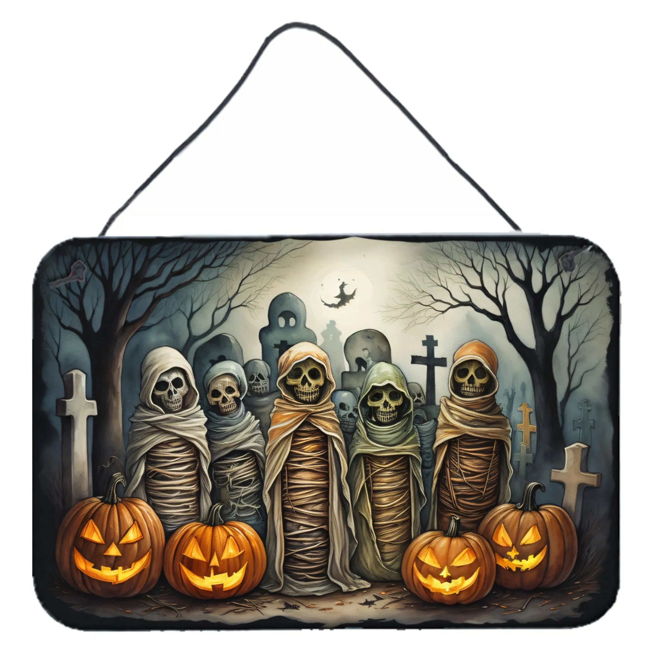 More Spooky Halloween Wall or Door Hanging Prints - Size: 8HX12W | Pack Of: 1 | Collection name: More spooky halloween