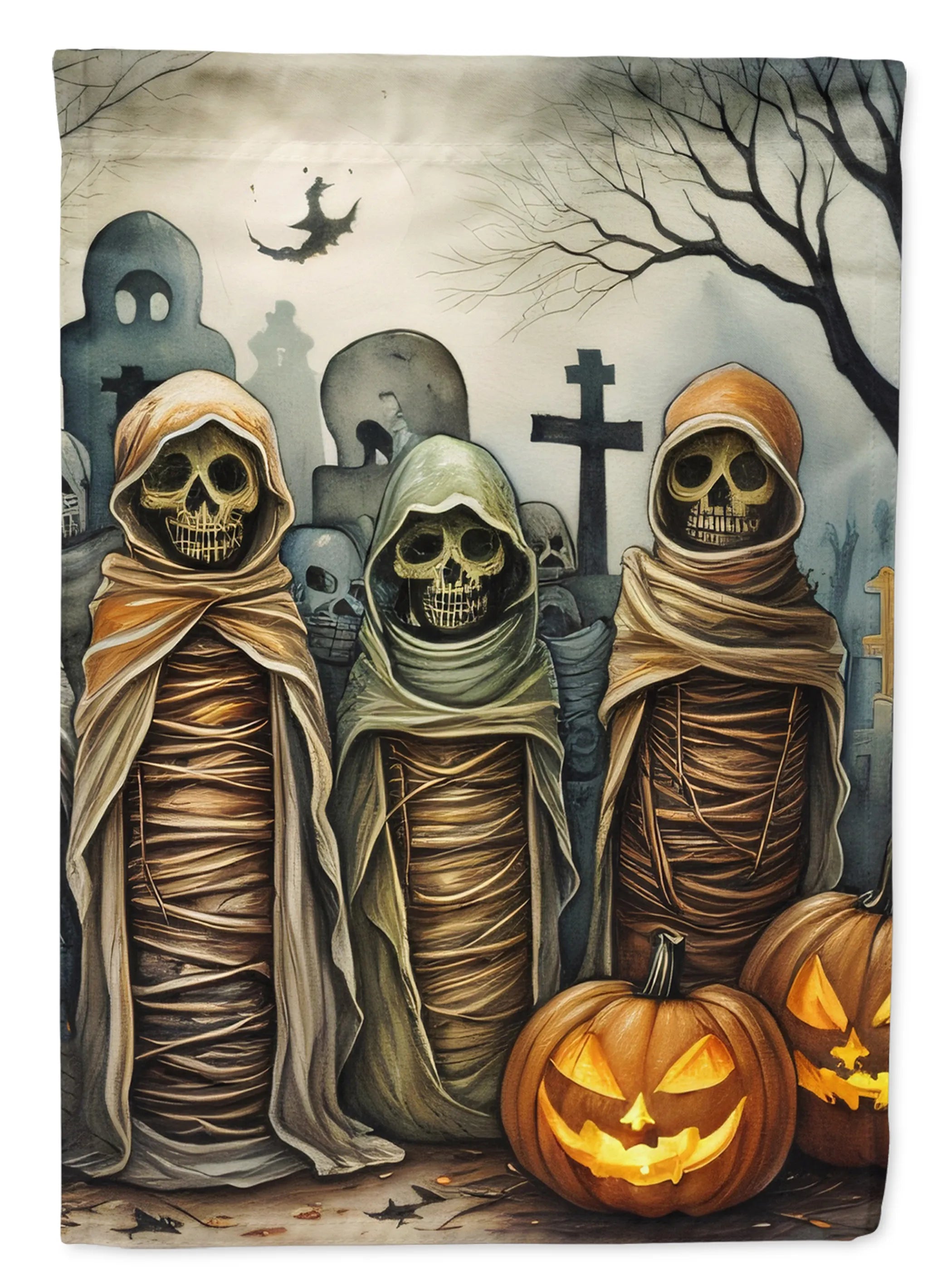 More Spooky Halloween Decorative Flag - Pack Of: 1 | Collection name: More spooky halloween