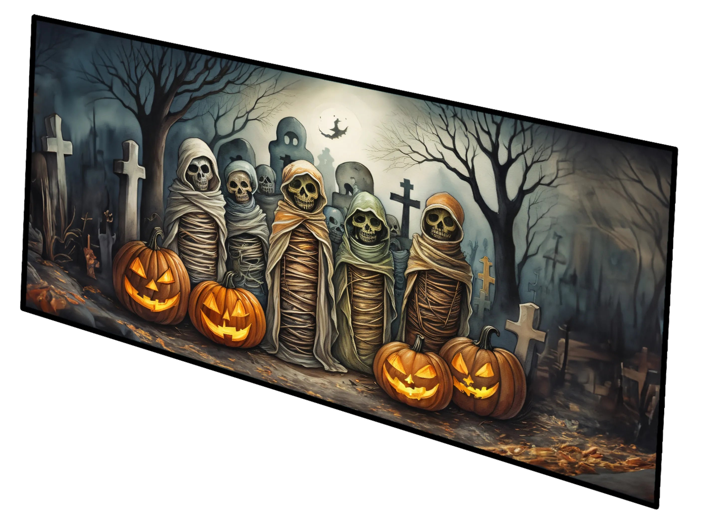 More Spooky Halloween Runner Mat 28x58 - Size: 28HX58W | Pack Of: 1 | Collection name: More spooky halloween
