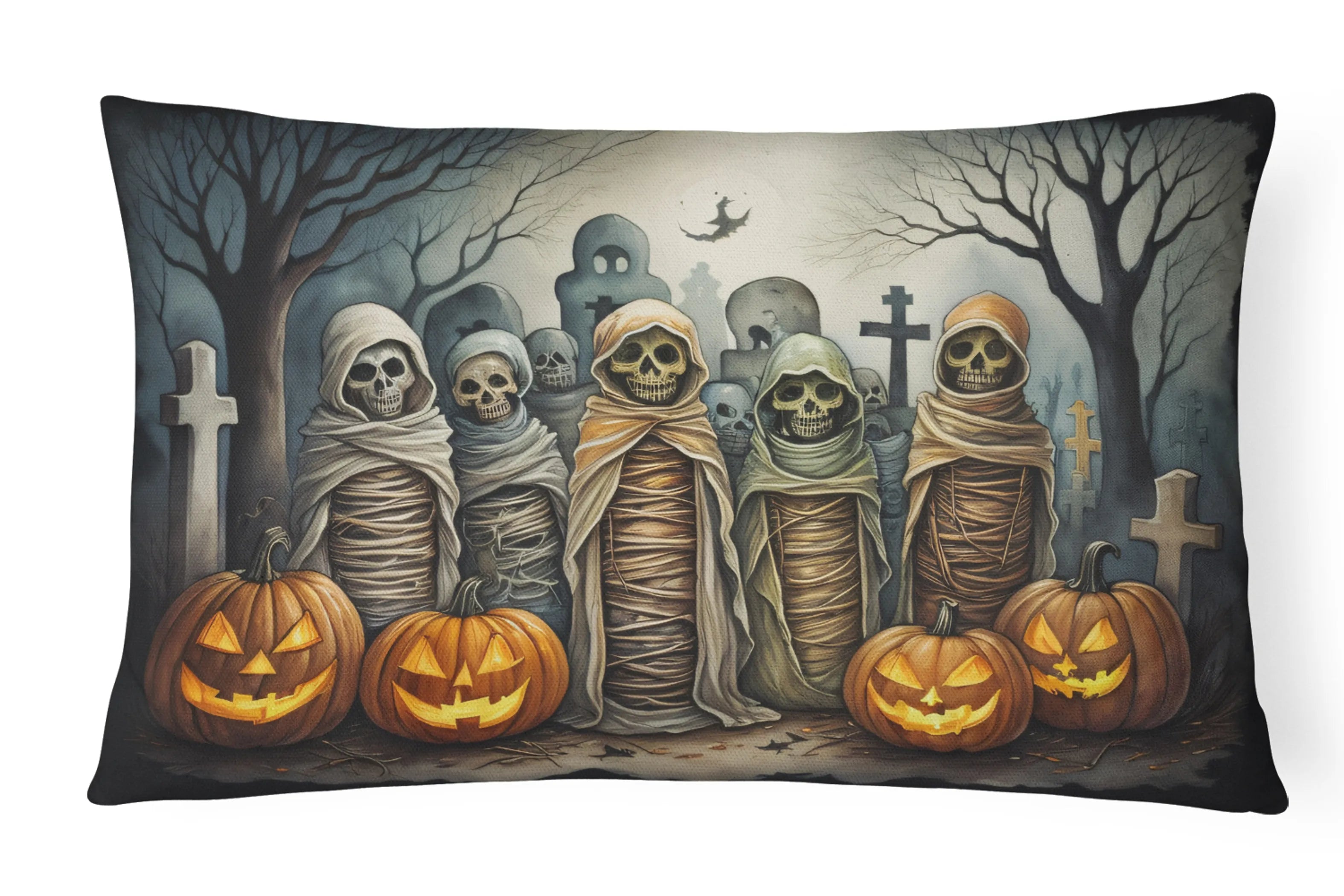 More Spooky Halloween Throw Pillow - Pack Of: 1 | Collection name: More spooky halloween
