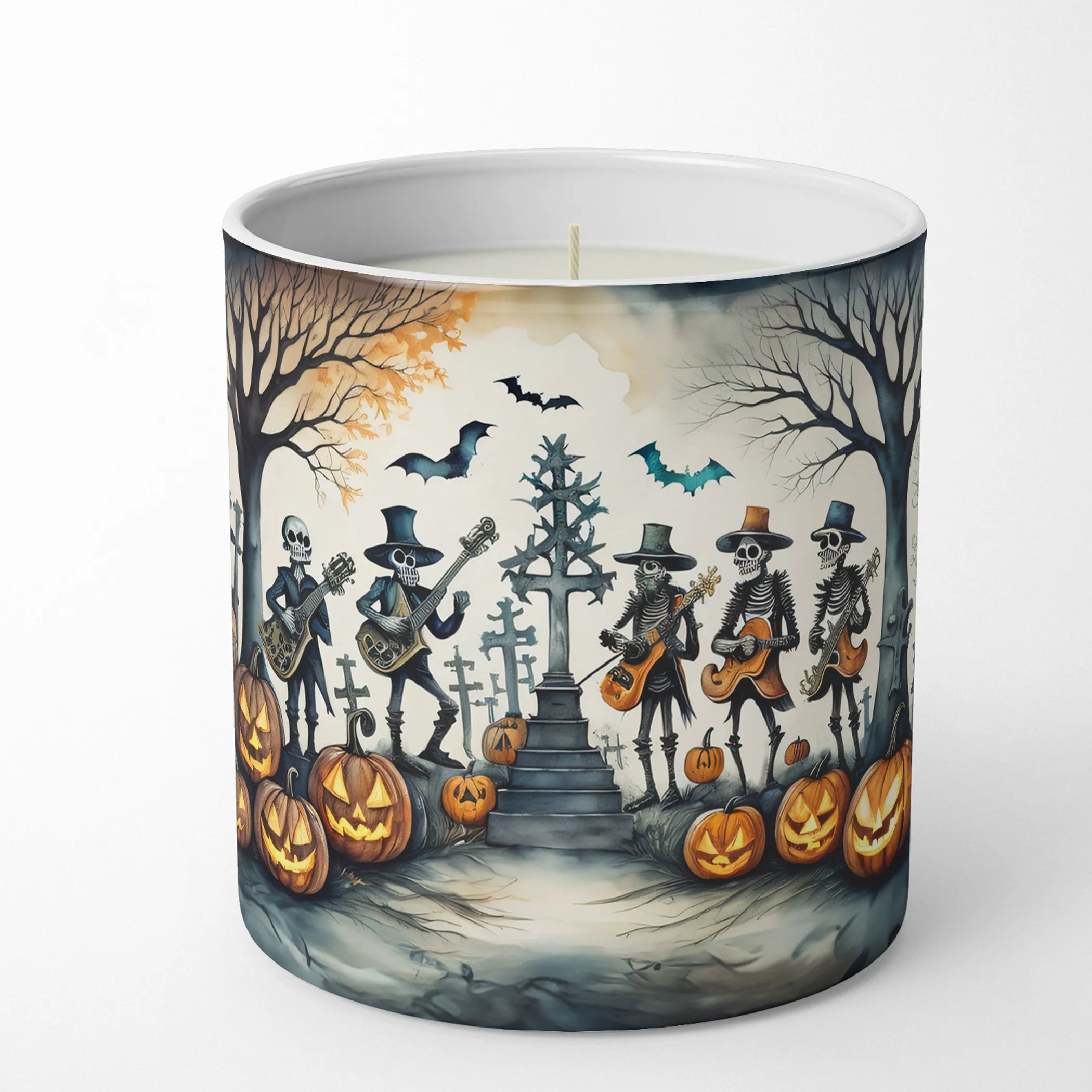 More Spooky Halloween Decorative Soy Candle - Size: 10 OZ | Pack Of: 1 | Collection name: More spooky halloween