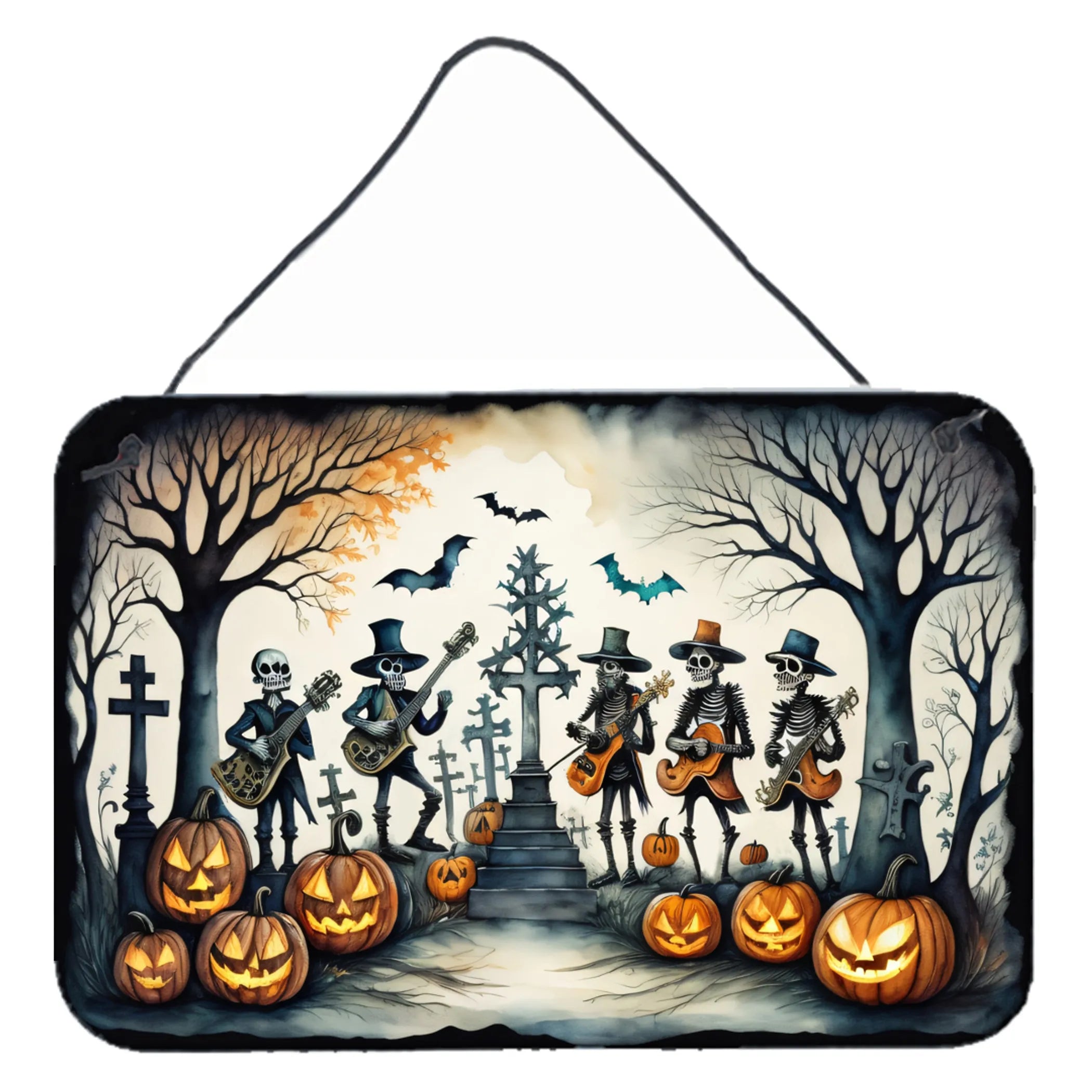 More Spooky Halloween Wall or Door Hanging Prints - Size: 8HX12W | Pack Of: 1 | Collection name: More spooky halloween