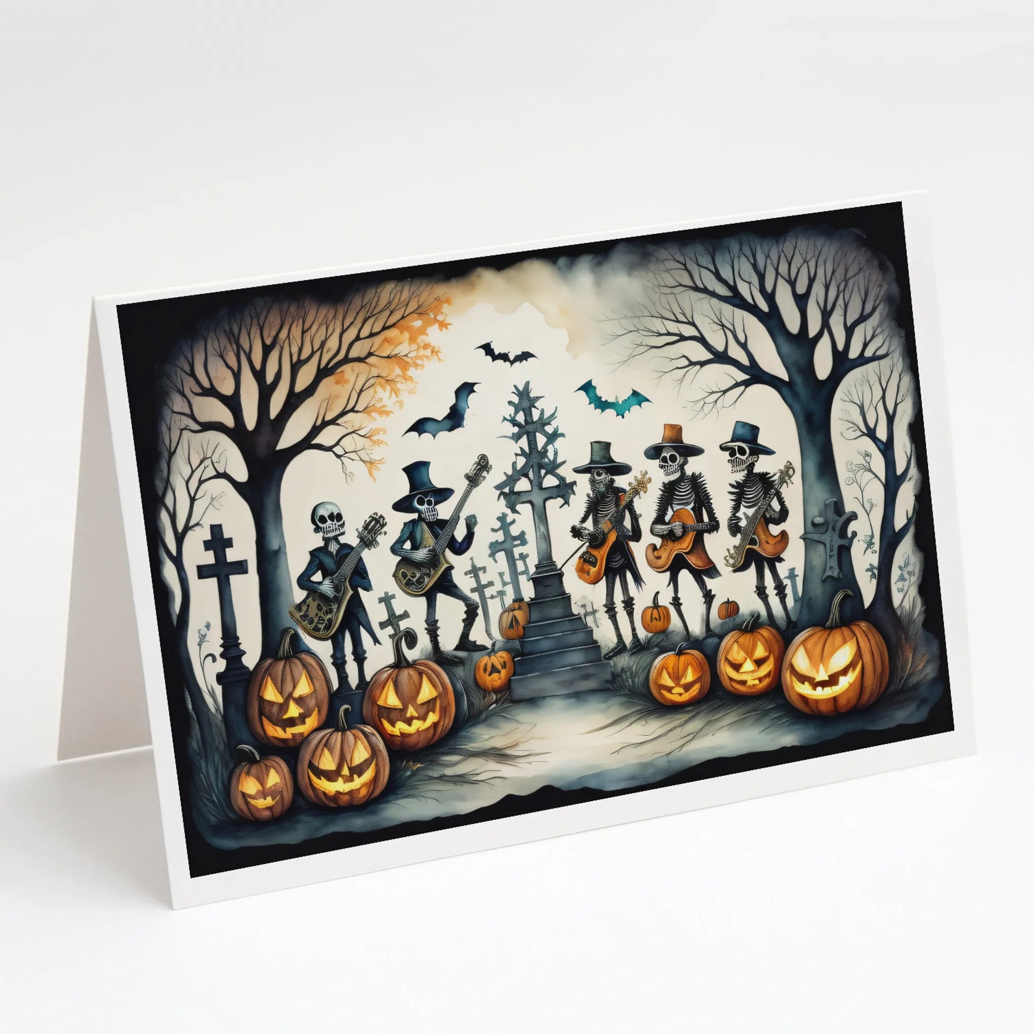 More Spooky Halloween Greeting Cards  - Size: 5X7 | Pack Of: 8 | Collection name: More spooky halloween