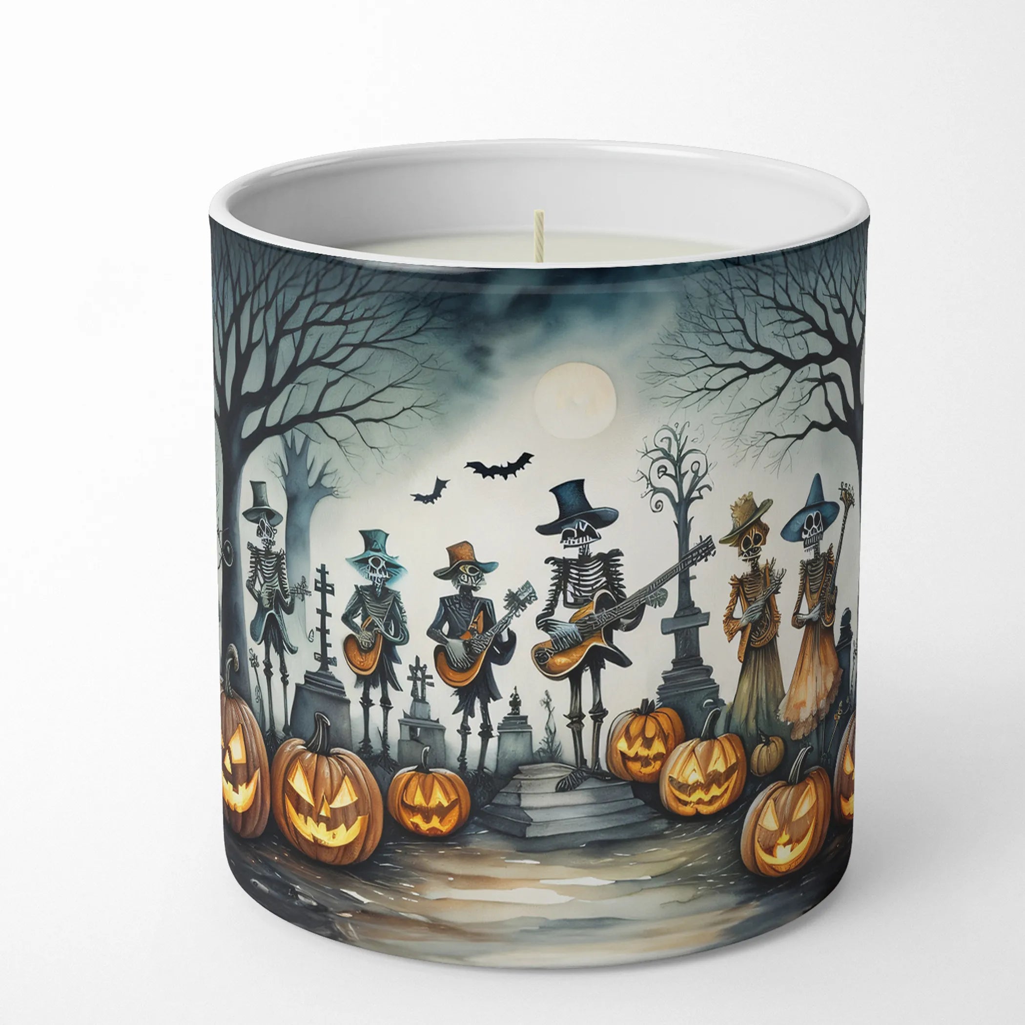 More Spooky Halloween Decorative Soy Candle - Size: 10 OZ | Pack Of: 1 | Collection name: More spooky halloween