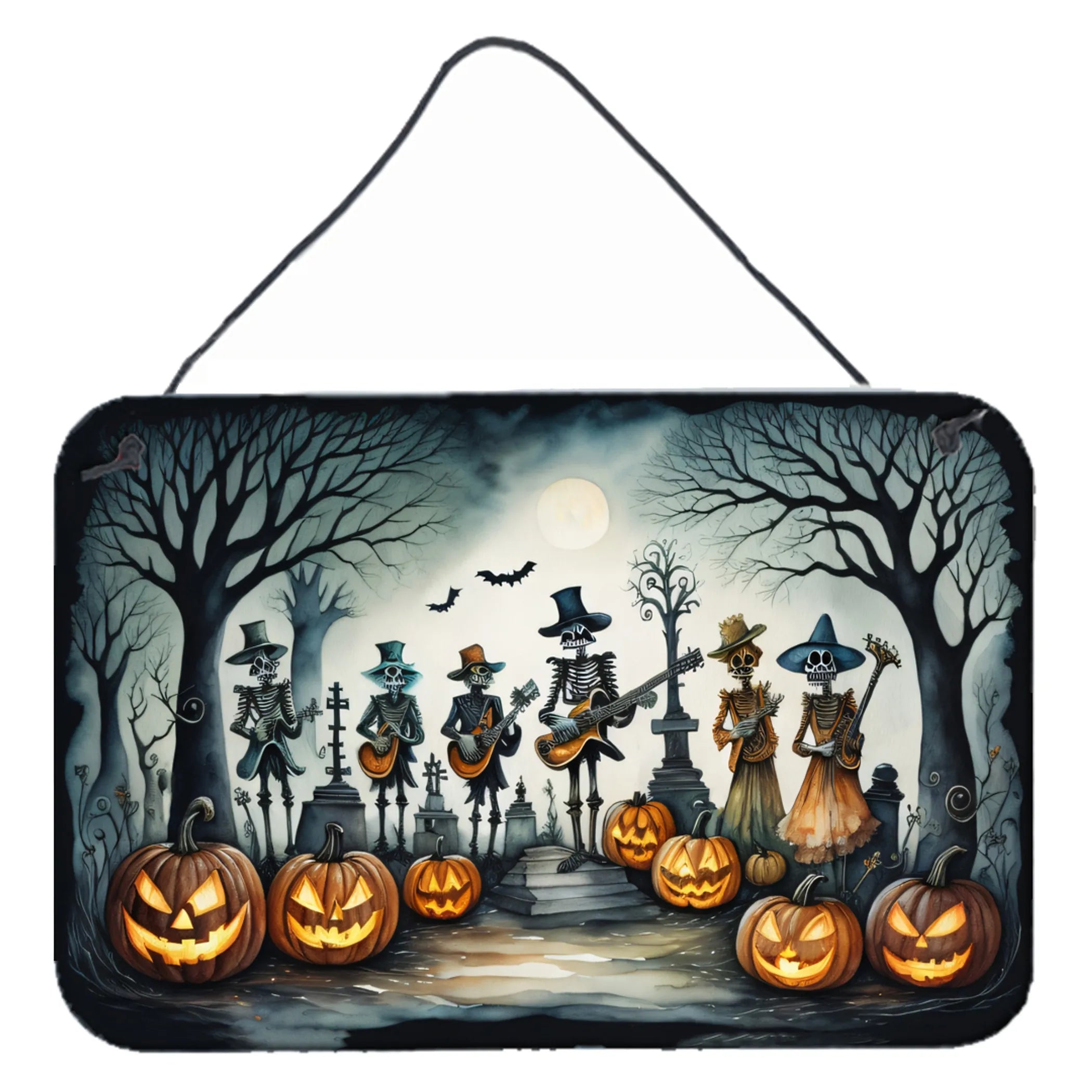 More Spooky Halloween Wall or Door Hanging Prints - Size: 8HX12W | Pack Of: 1 | Collection name: More spooky halloween