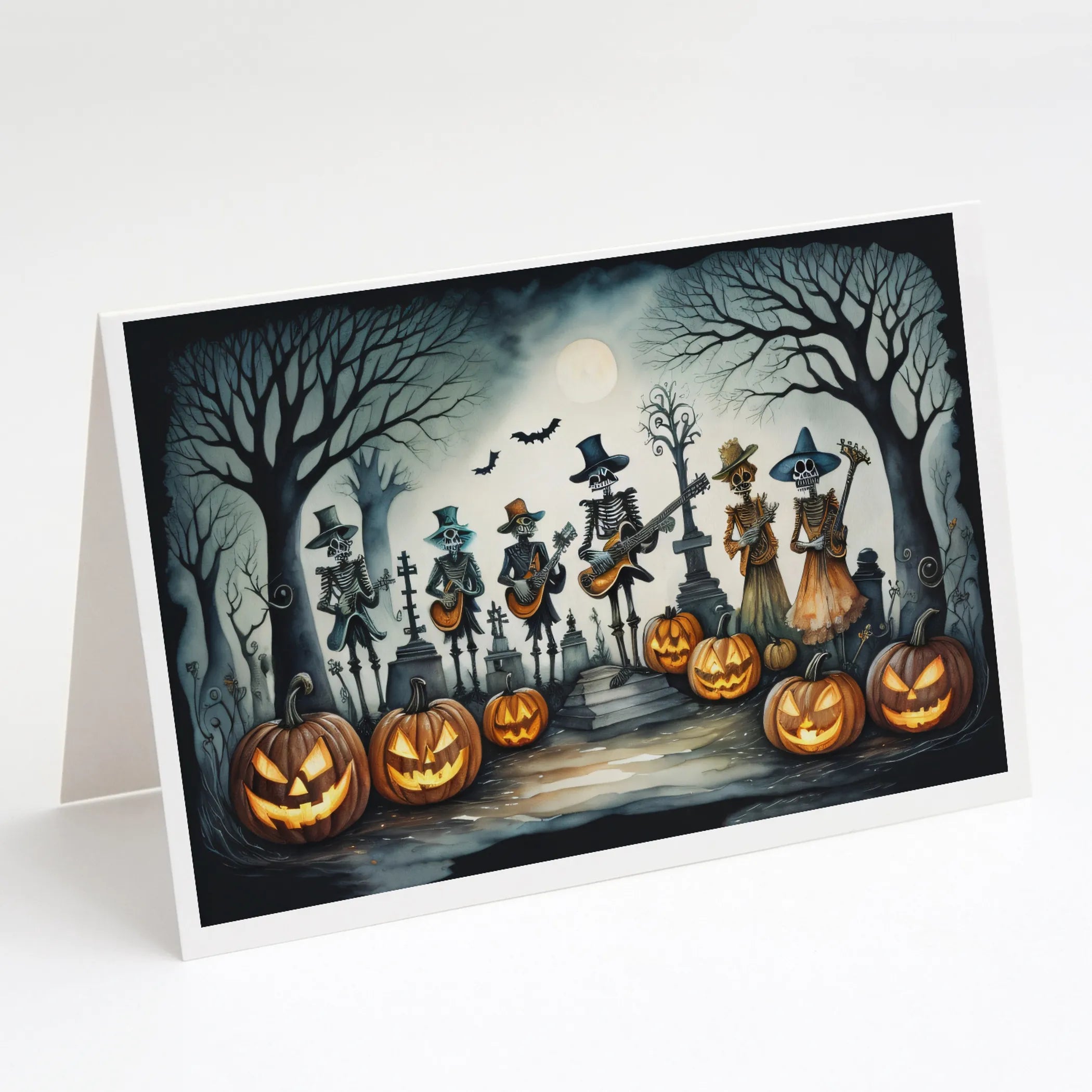 More Spooky Halloween Greeting Cards  - Size: 5X7 | Pack Of: 8 | Collection name: More spooky halloween
