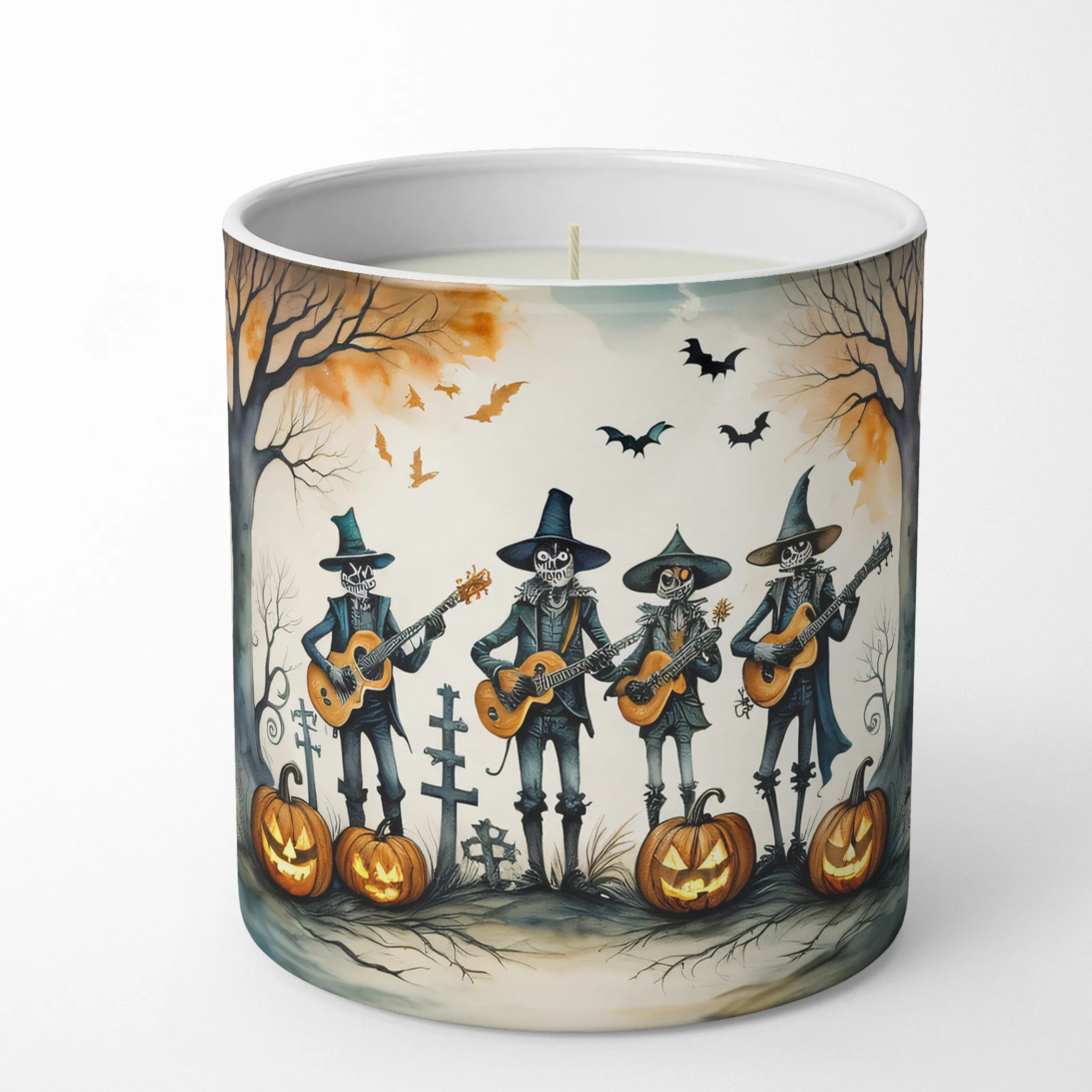 More Spooky Halloween Decorative Soy Candle - Size: 10 OZ | Pack Of: 1 | Collection name: More spooky halloween