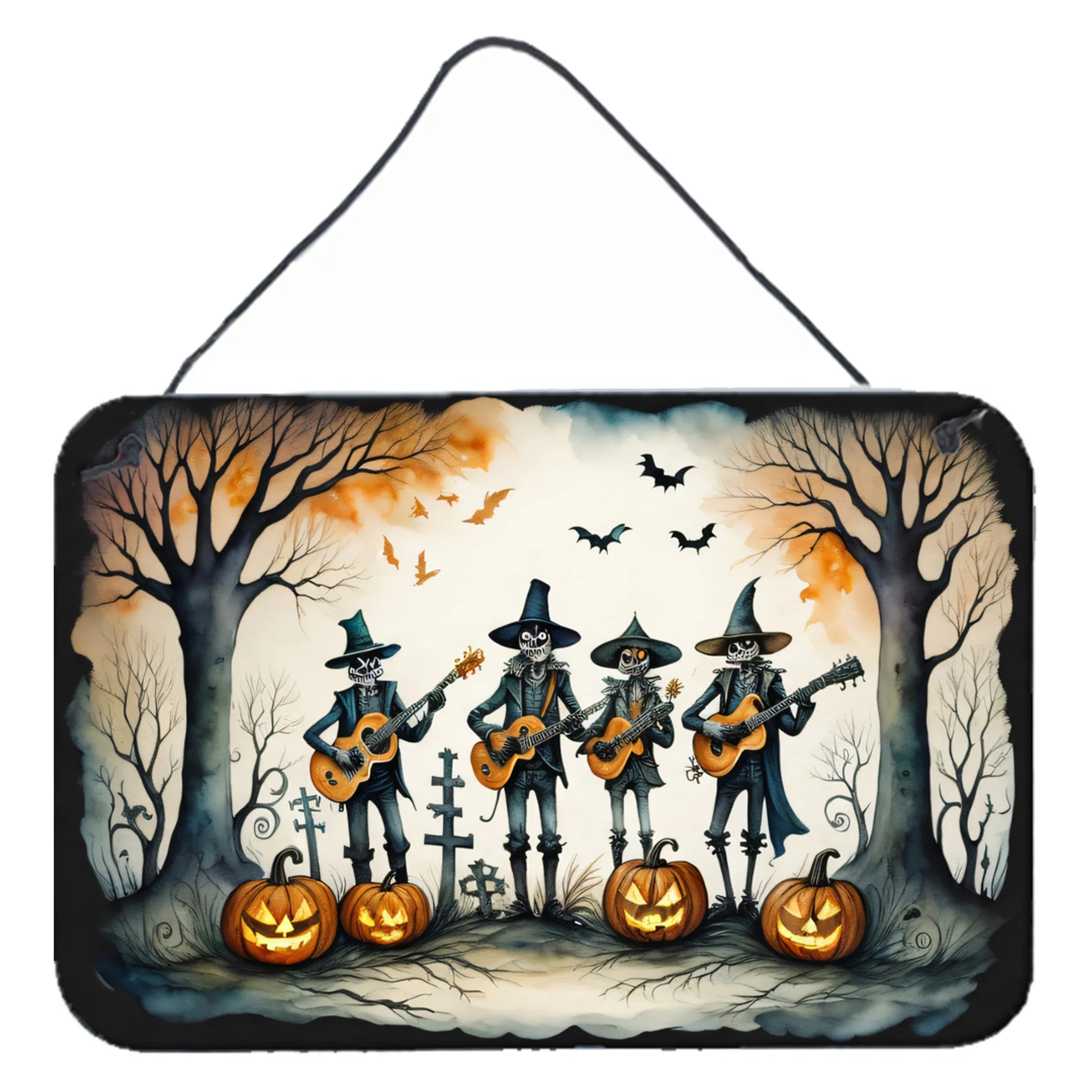 More Spooky Halloween Wall or Door Hanging Prints - Size: 8HX12W | Pack Of: 1 | Collection name: More spooky halloween