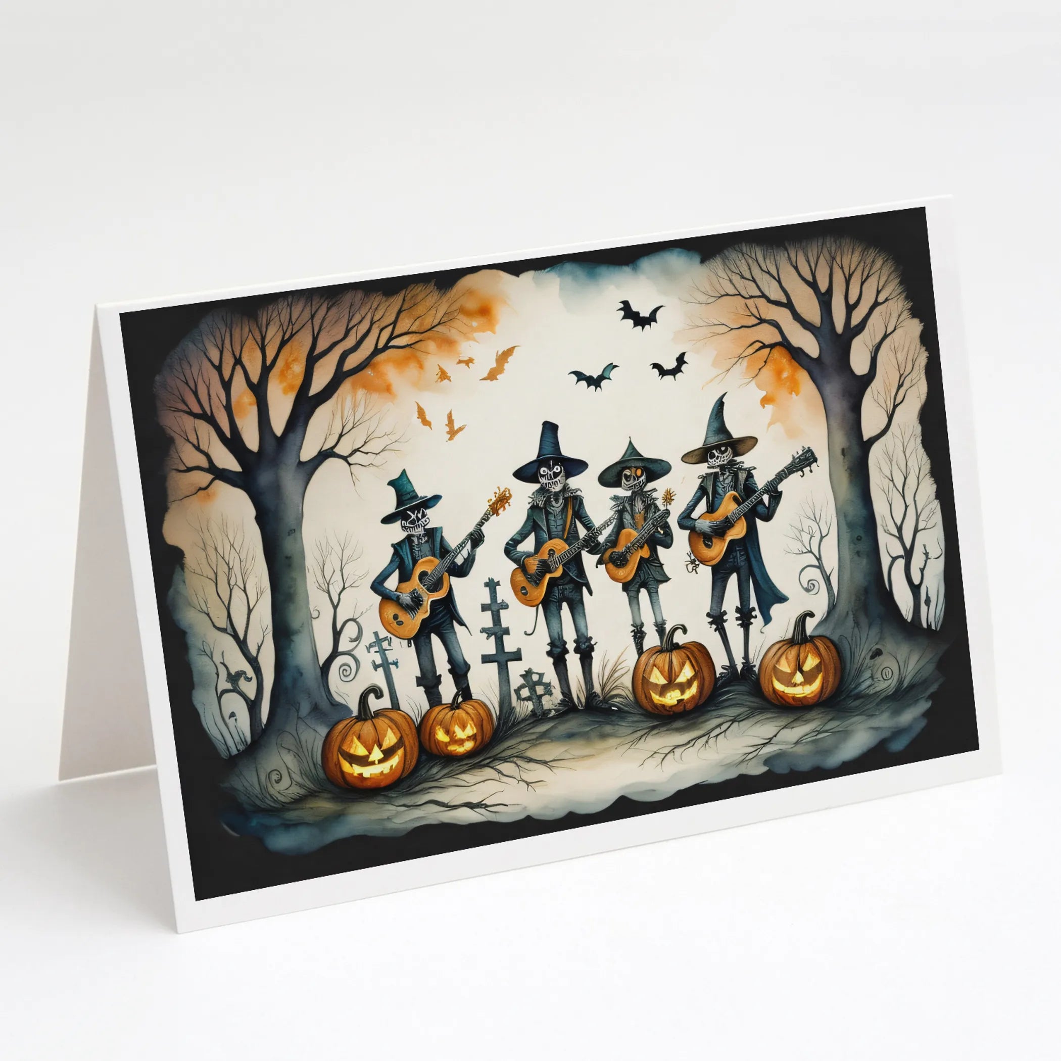 More Spooky Halloween Greeting Cards  - Size: 5X7 | Pack Of: 8 | Collection name: More spooky halloween