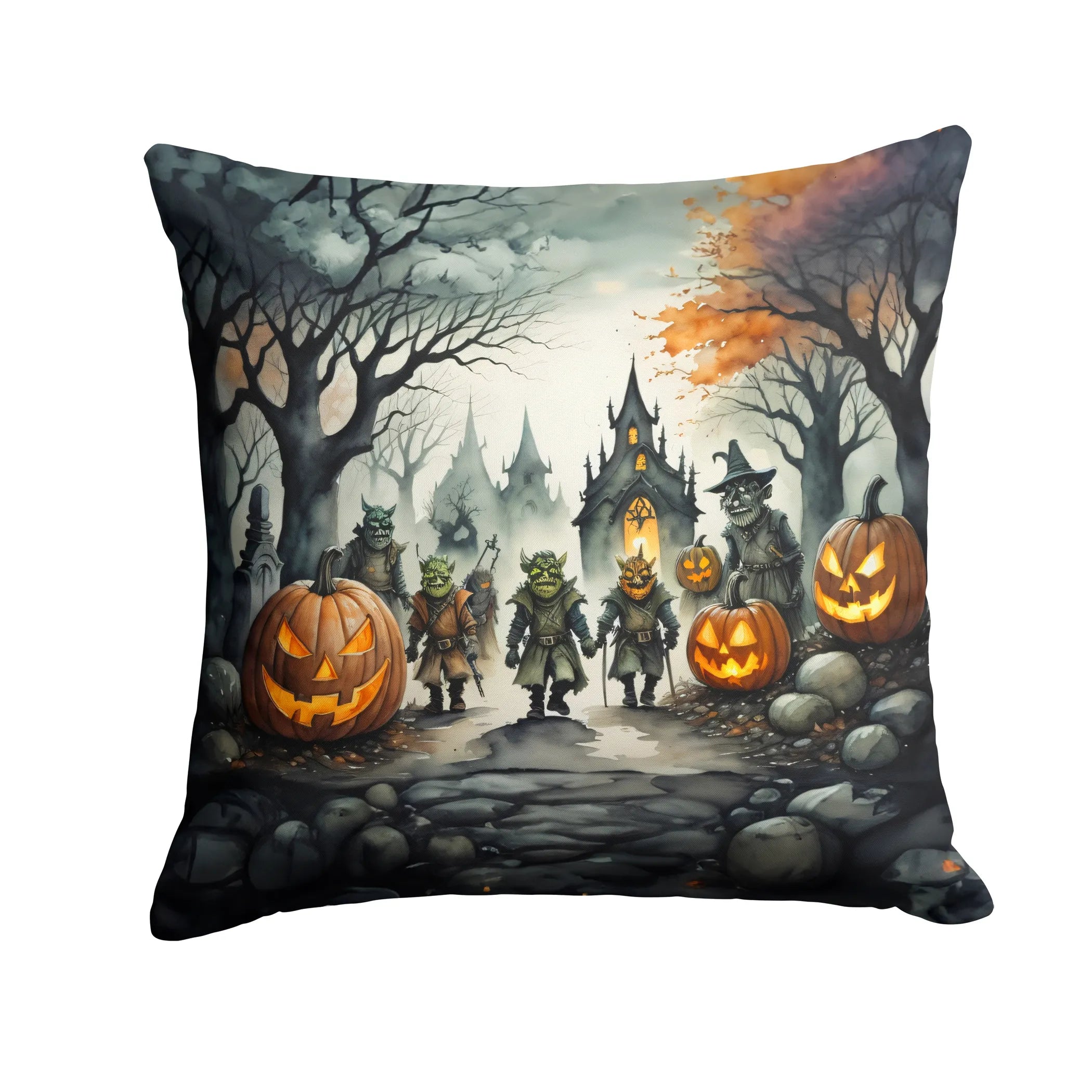 More Spooky Halloween Throw Pillow - Pack Of: 1 | Collection name: More spooky halloween