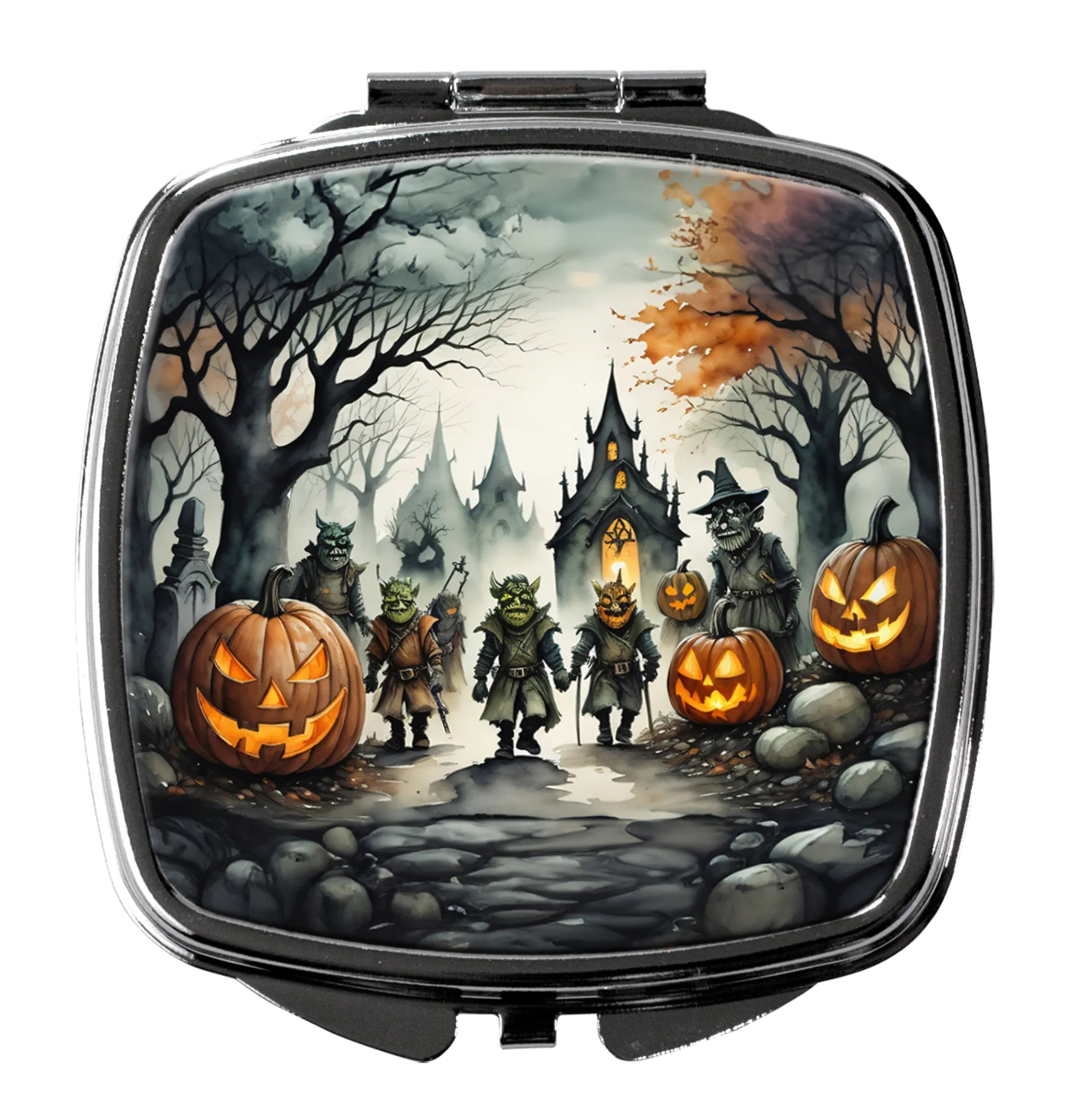 More Spooky Halloween Compact Mirror - Pack Of: 1 | Collection name: More spooky halloween