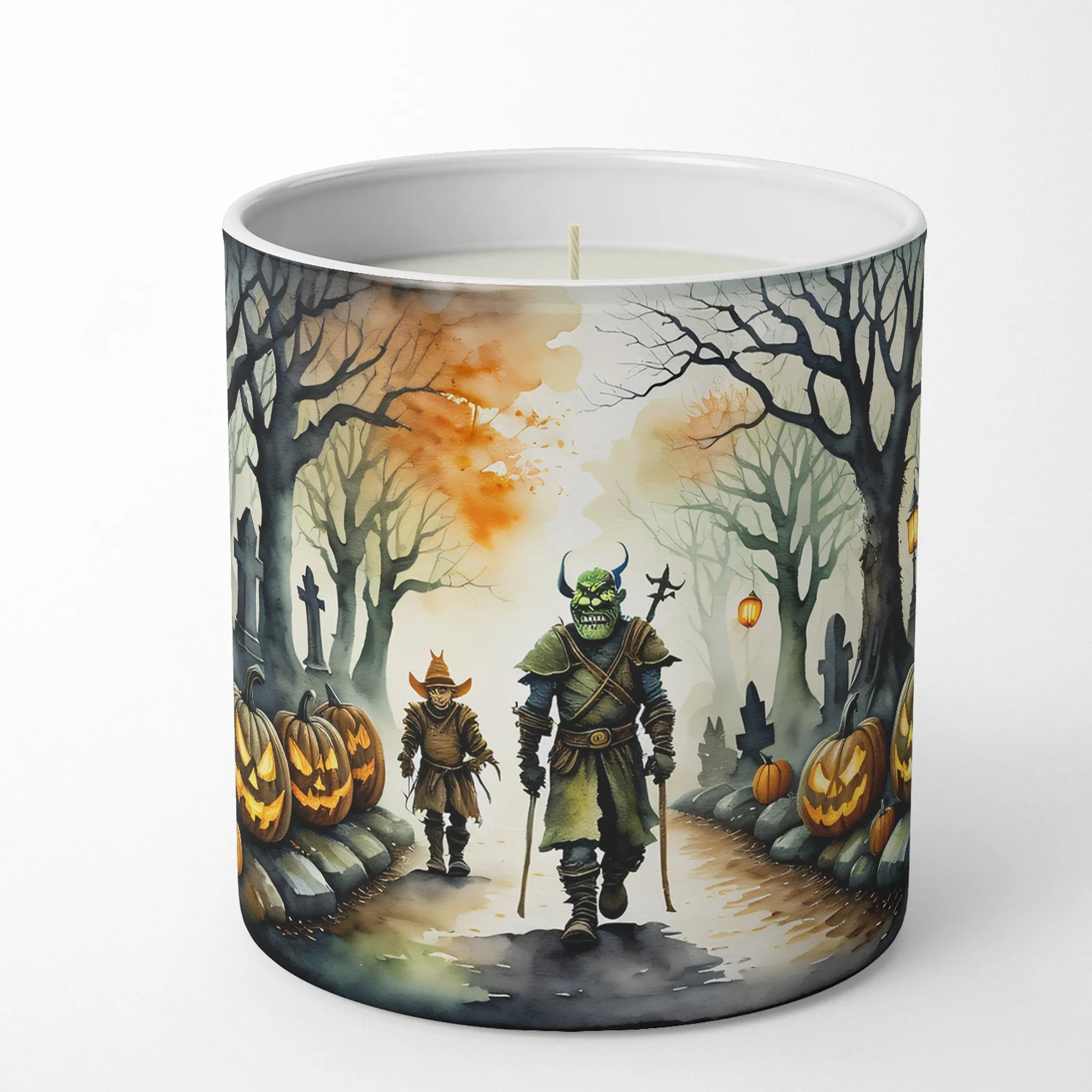 More Spooky Halloween Decorative Soy Candle - Size: 10 OZ | Pack Of: 1 | Collection name: More spooky halloween
