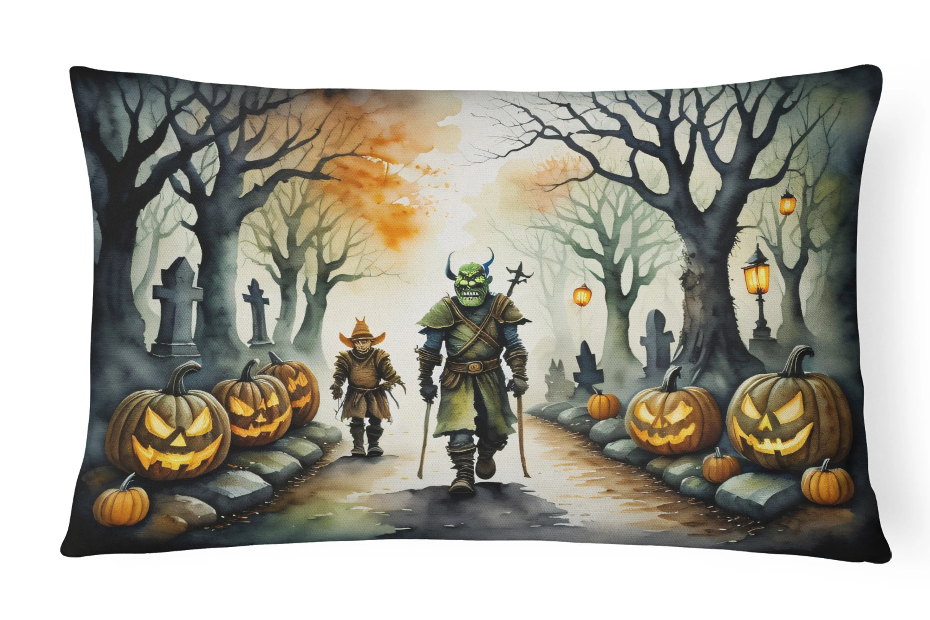 More Spooky Halloween Throw Pillow - Pack Of: 1 | Collection name: More spooky halloween