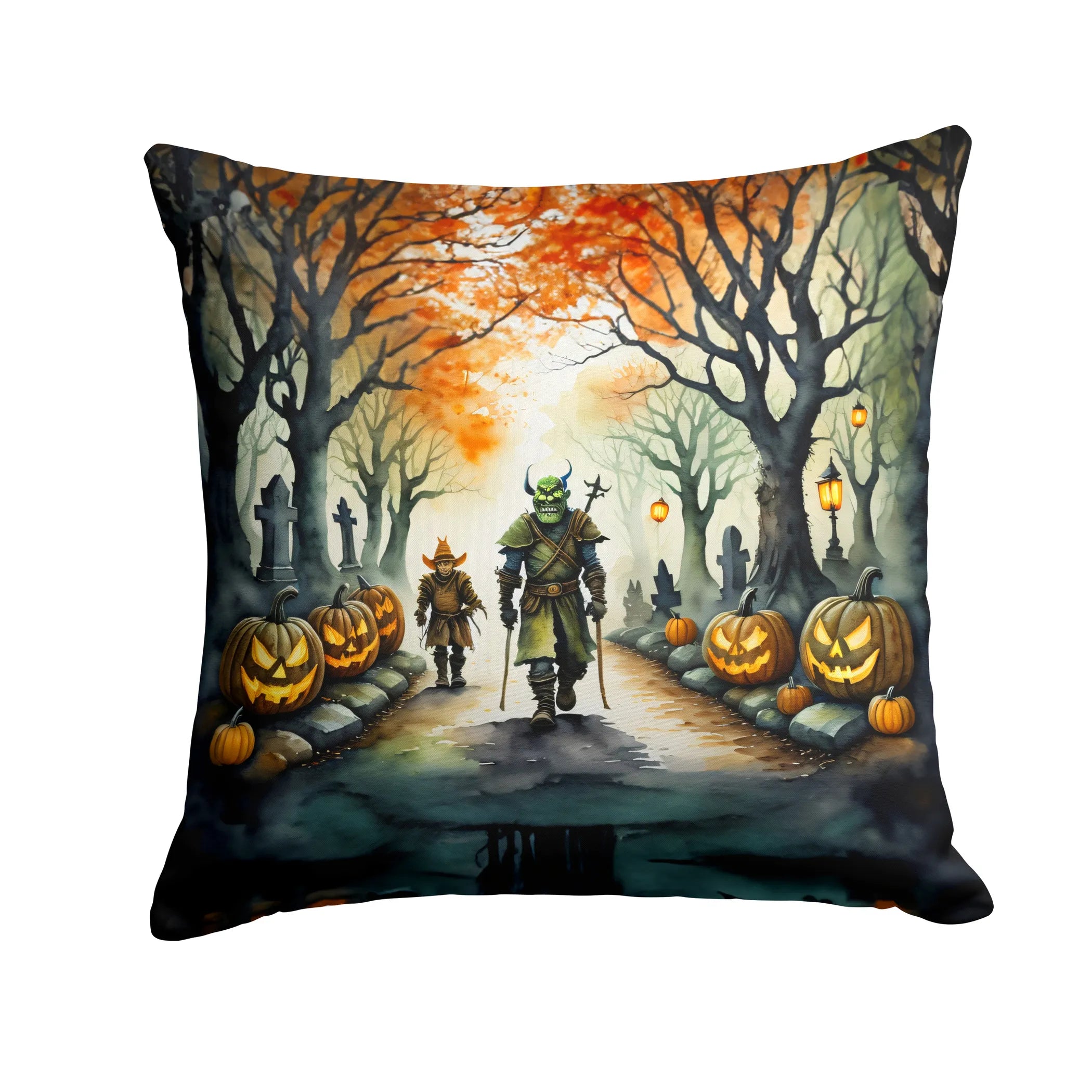 More Spooky Halloween Throw Pillow - Pack Of: 1 | Collection name: More spooky halloween
