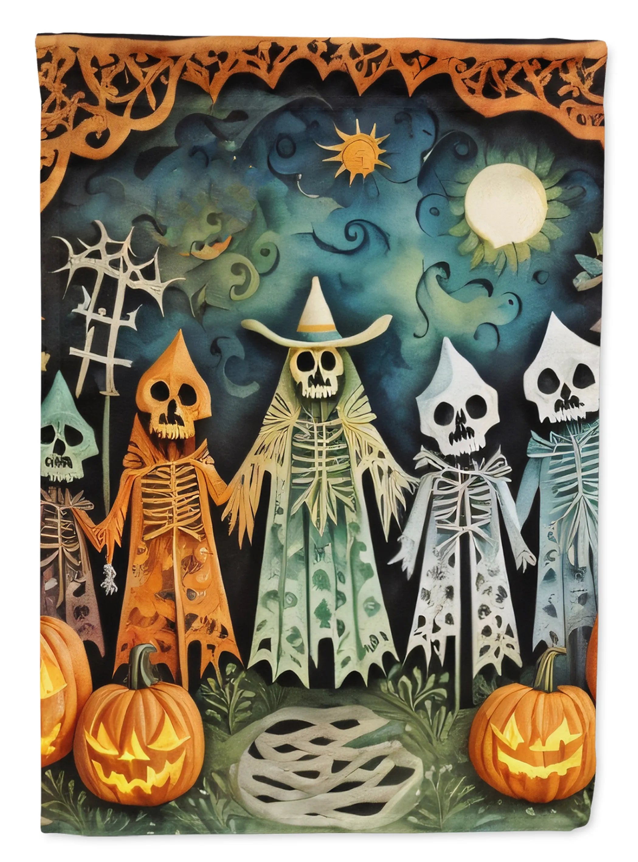 More Spooky Halloween Decorative Flag - Pack Of: 1 | Collection name: More spooky halloween