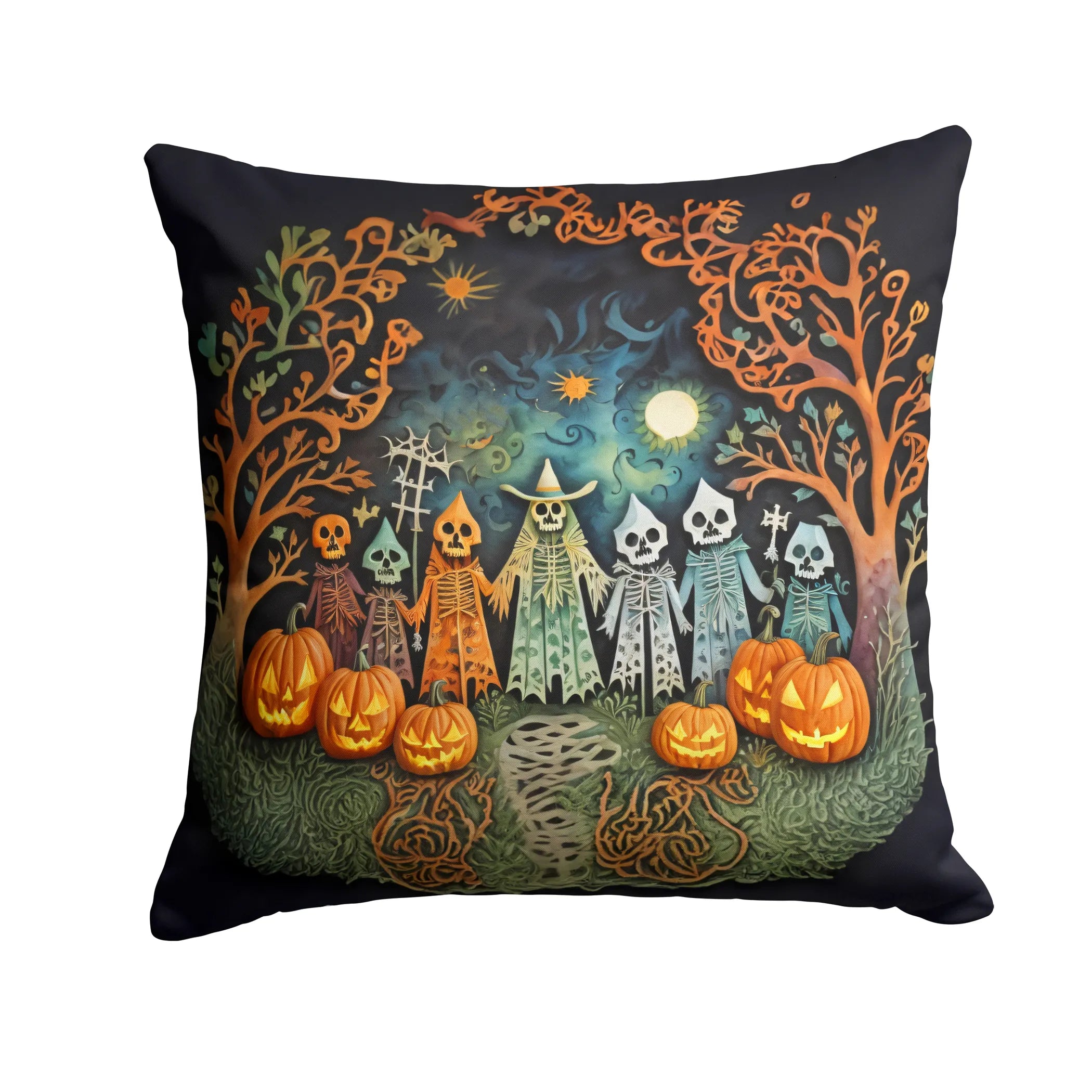 More Spooky Halloween Throw Pillow - Pack Of: 1 | Collection name: More spooky halloween